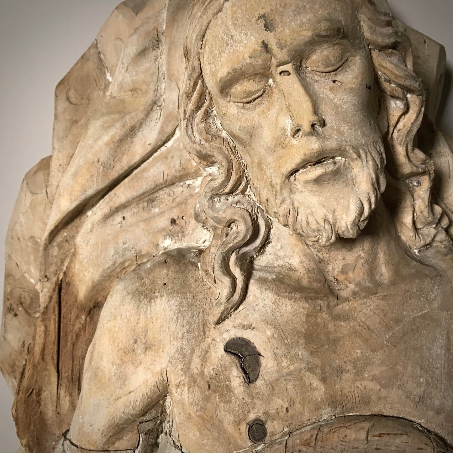 Carved depiction of Christ Supine on Marble Slab c.1740