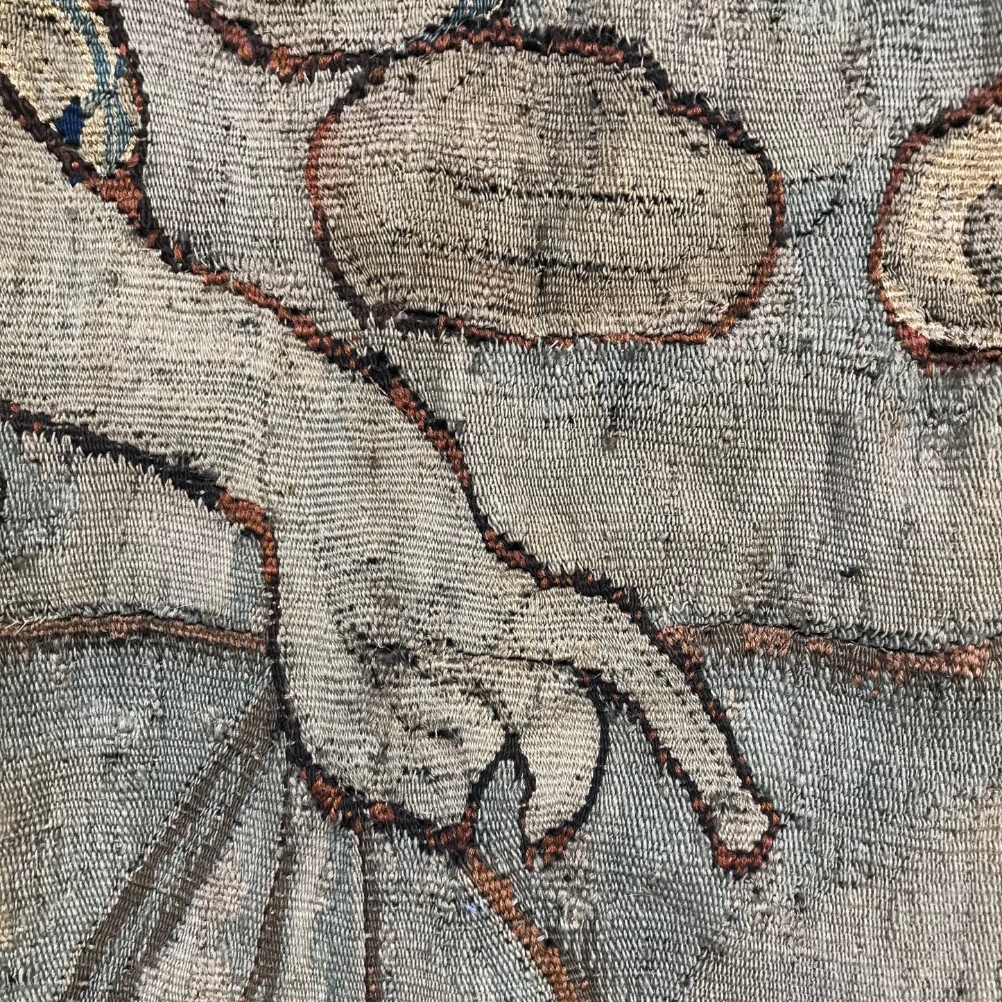 Allegorical Flemish Tapestry with Angels c.1650