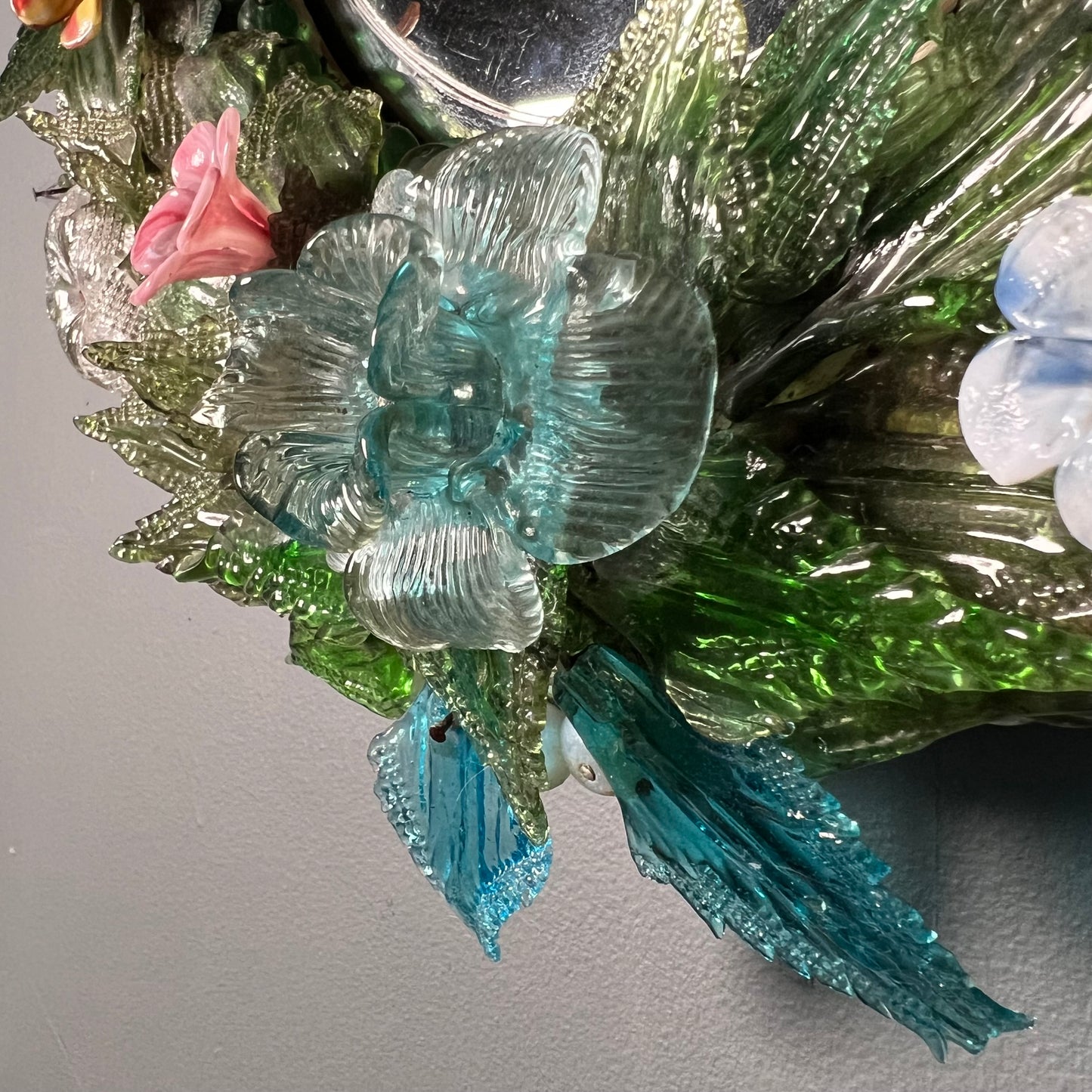 Italian Venetian “Primavera” Murano Mirror c.1860
