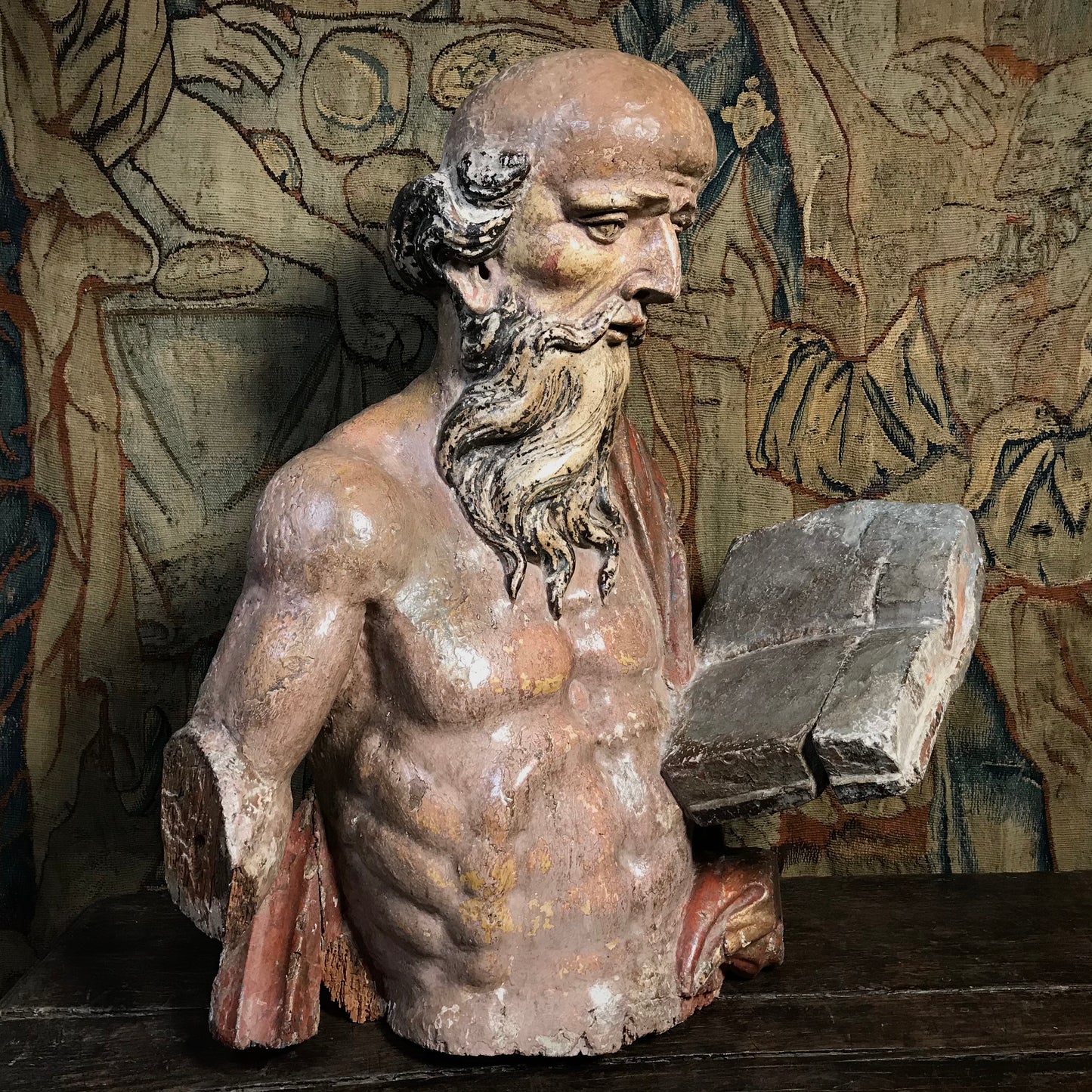 16th Century Late Renaissance Figure of Saint Jerome