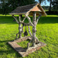 French Faux Bois Wishing Well Early 20th Century