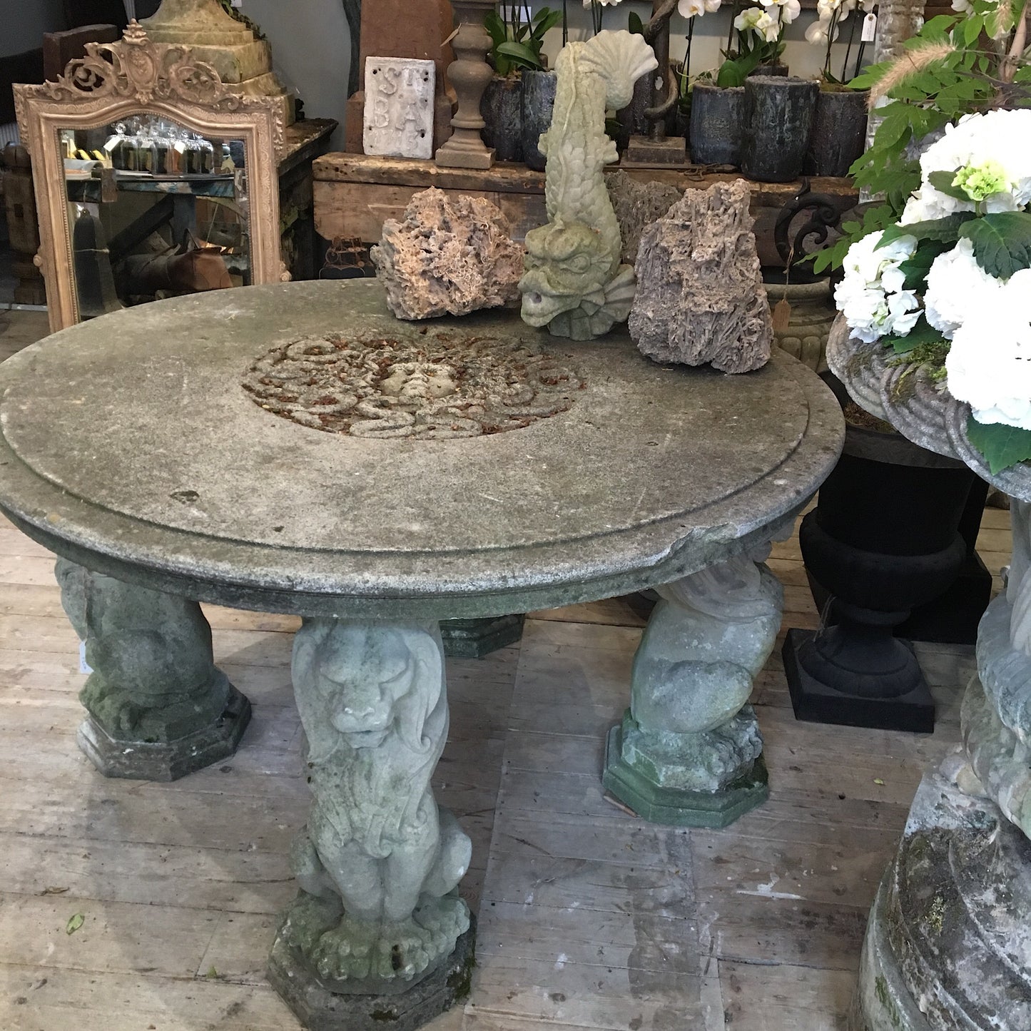 Composite Stone Medusa Table