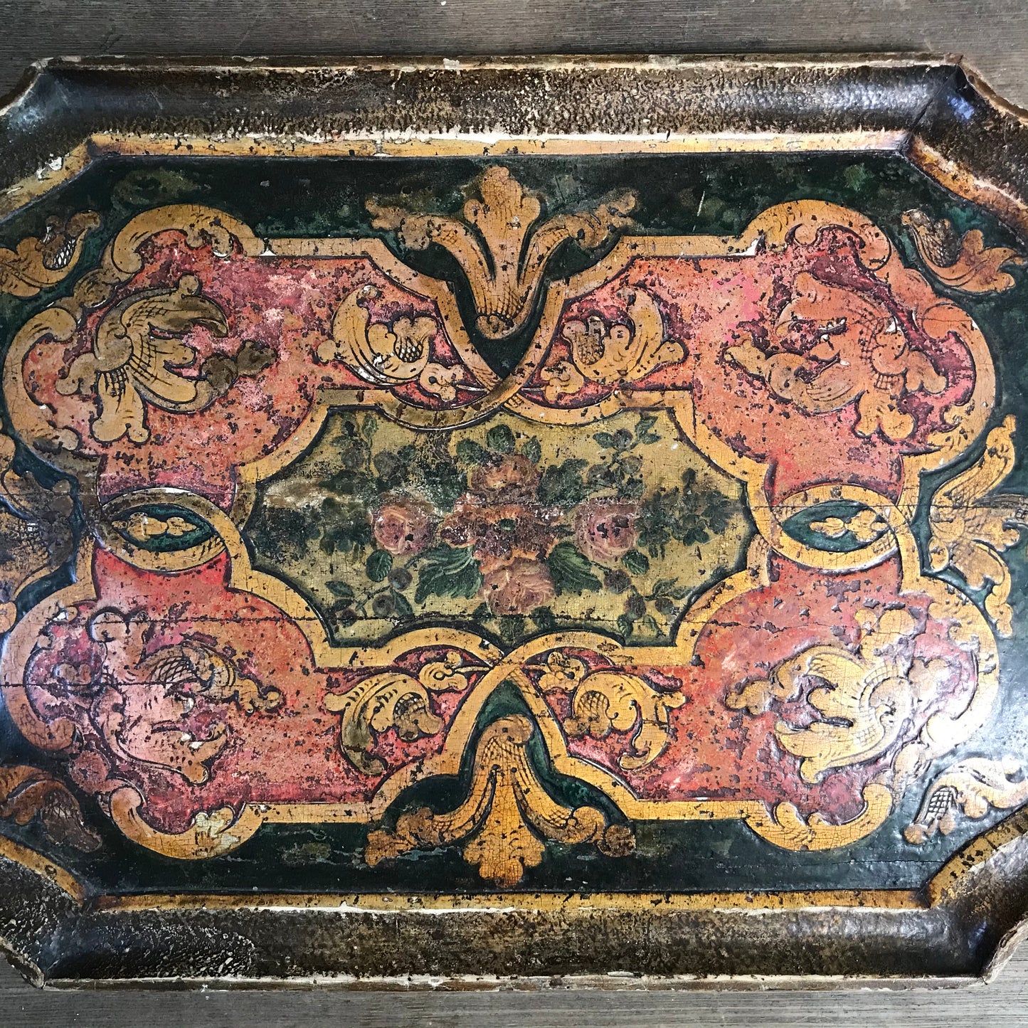 Venetian Rococo Tray c.1750