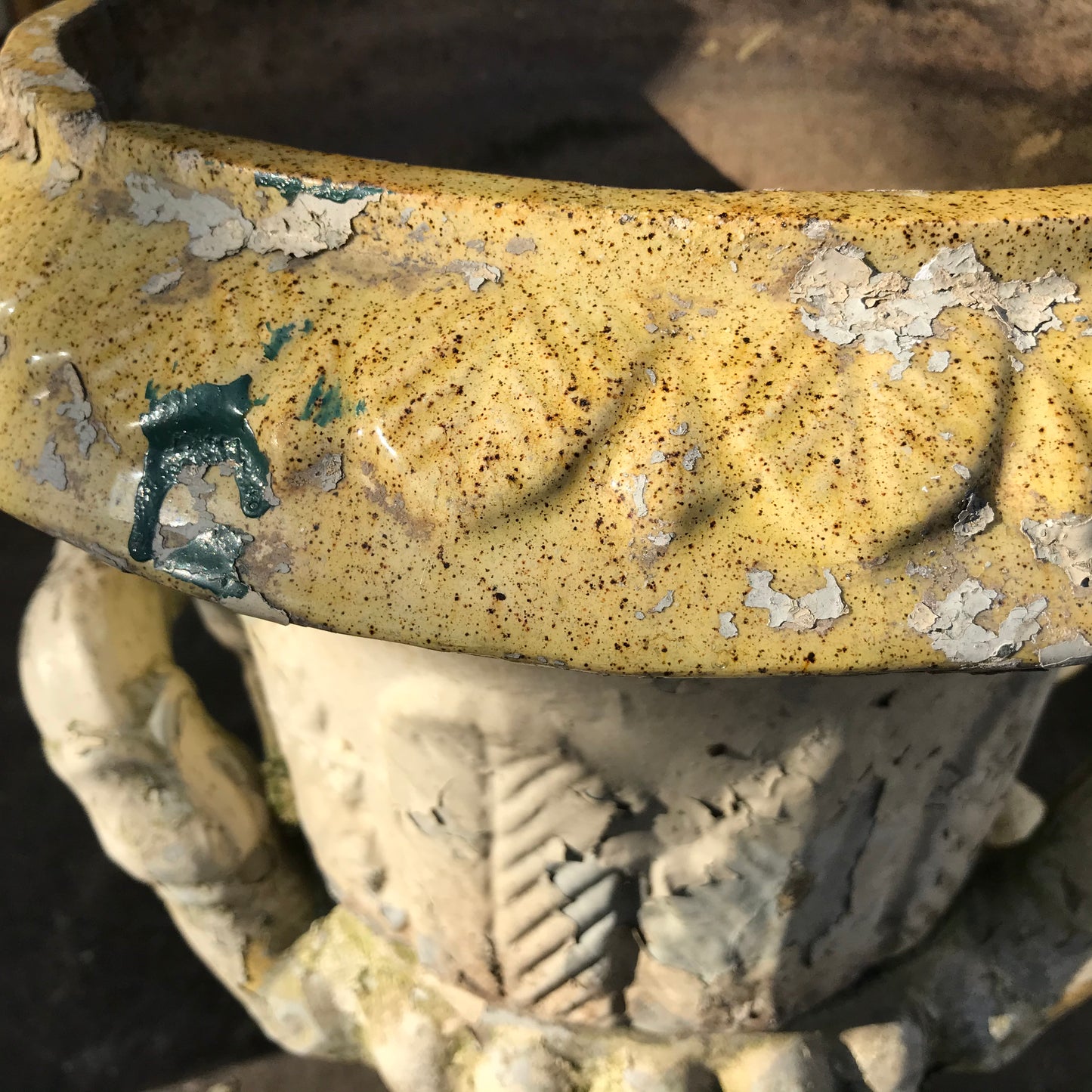 Italian Salt-Glazed Terracotta Urn c.1920