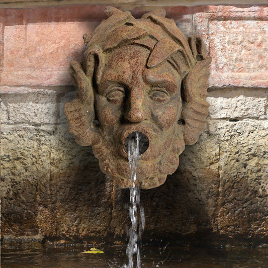 Val d’Osne Water God Fountain Head ‘Mascaron’ Mask c.1850