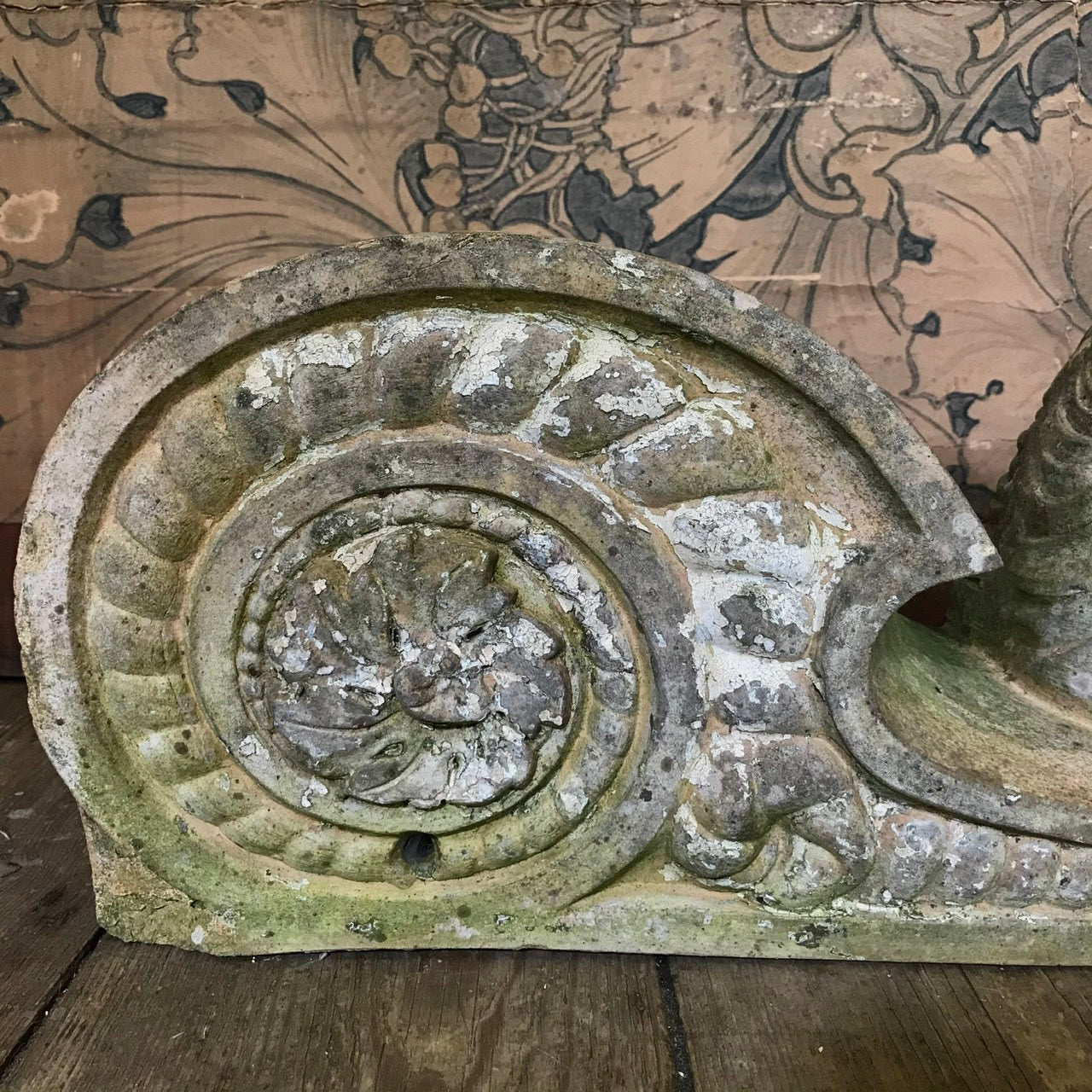 Doulton Terracotta Lion Corbel c.1890
