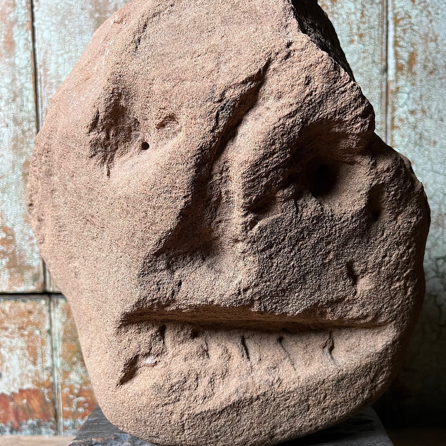 Large Celtic Stone Head