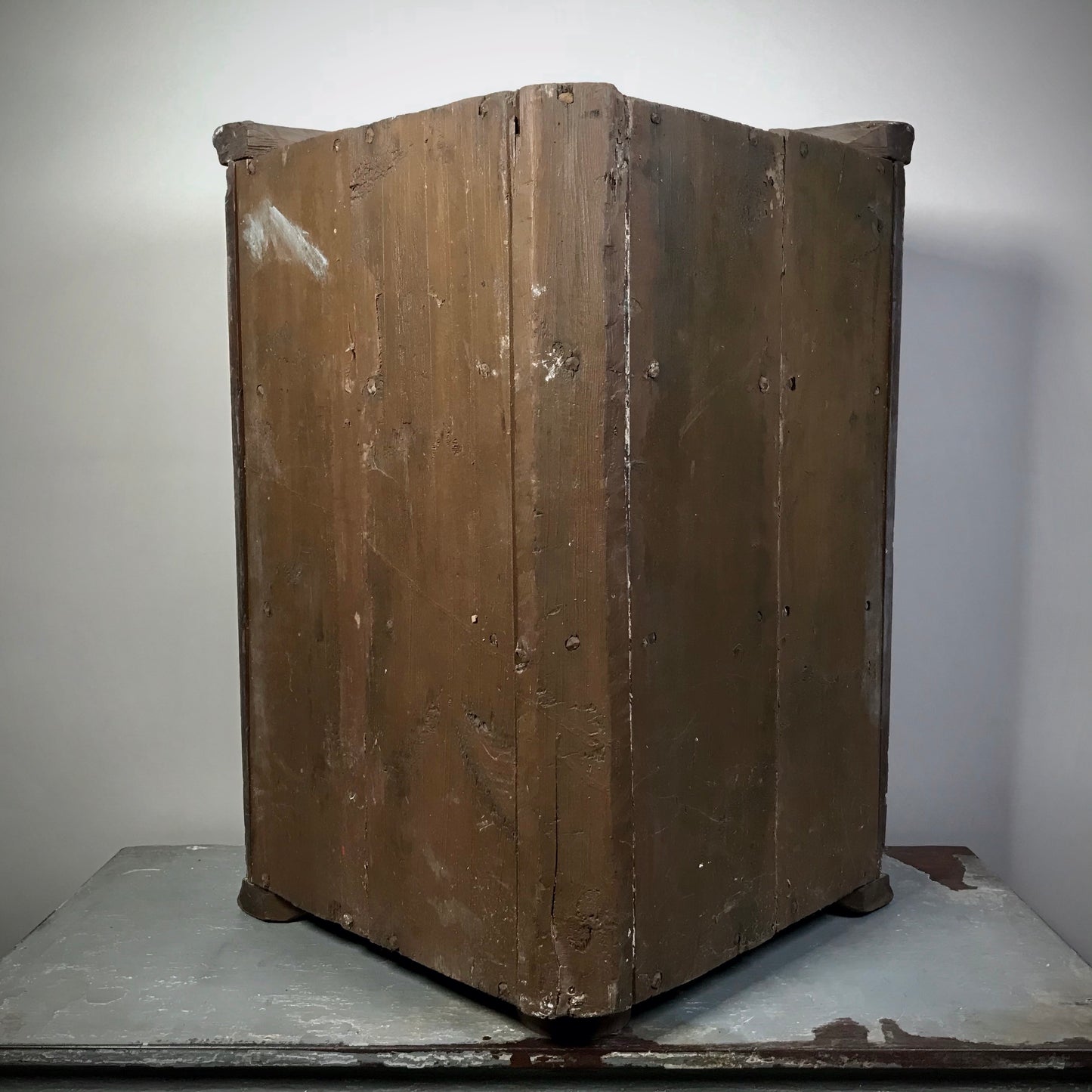Swedish Gustavian Painted Corner Cupboard c.1820