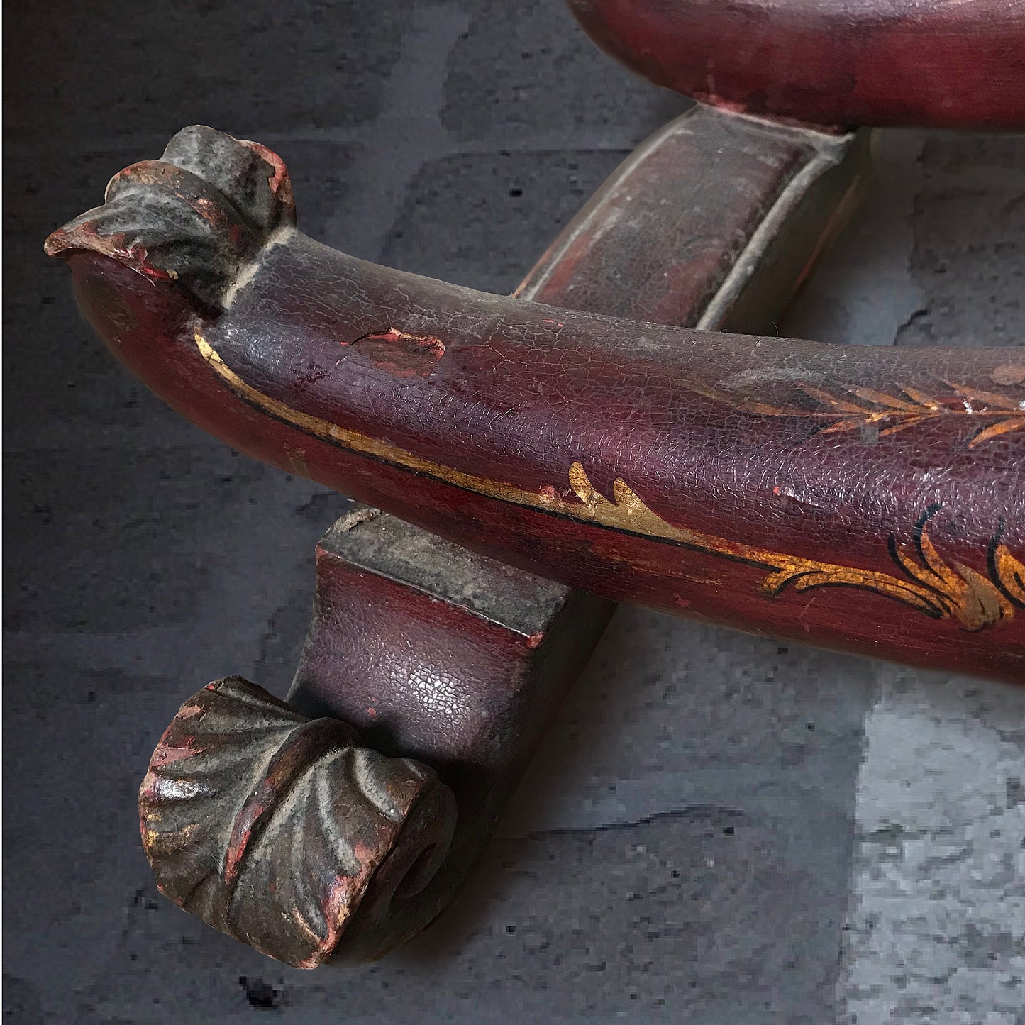 Rare Venetian Gondola Chair c.1740