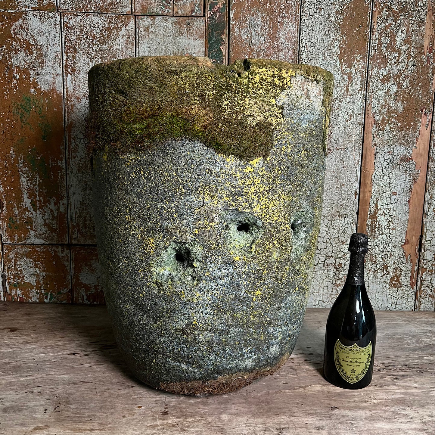 Huge French Foundry Crucible c.1875