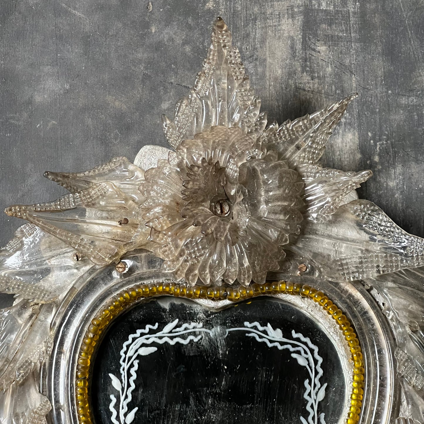 A Pair of Petite Venetian Murano Mirrors c.1890