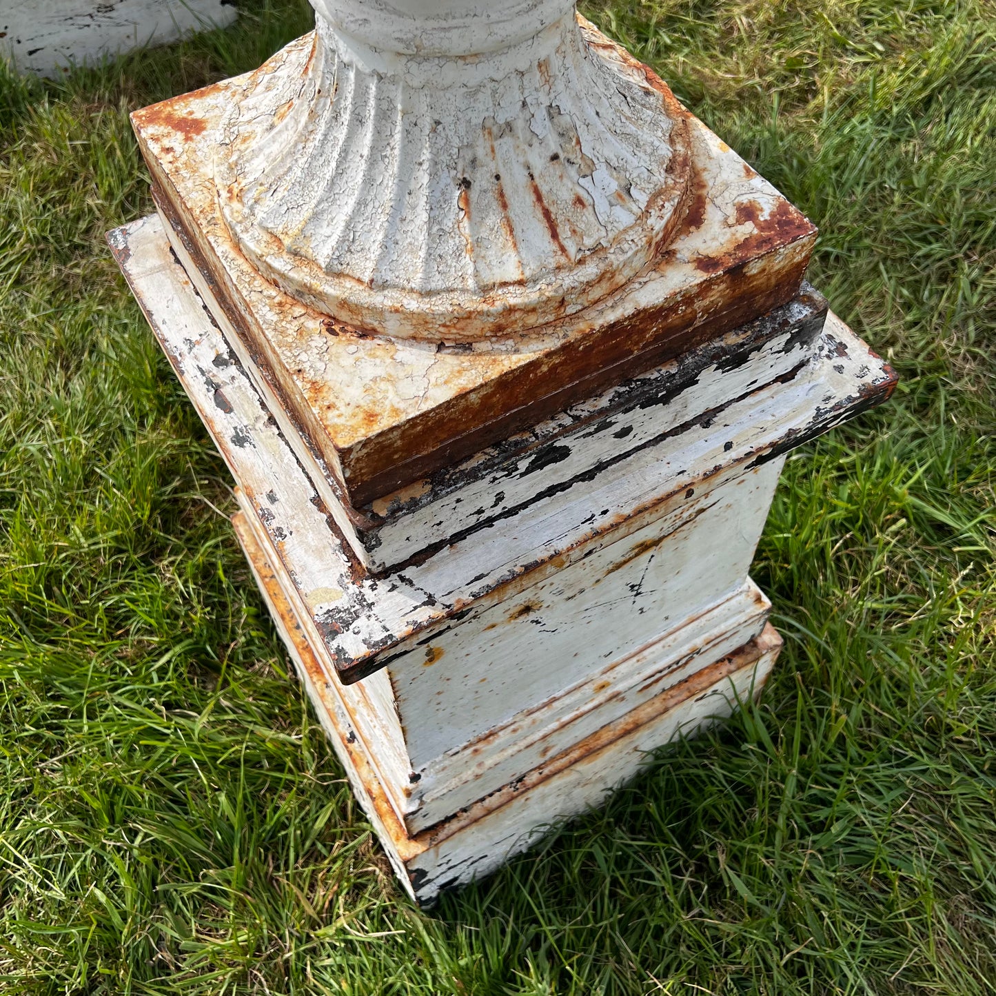 Huge Pair of Handyside Campana Urns No.1 & Plinths c.1880
