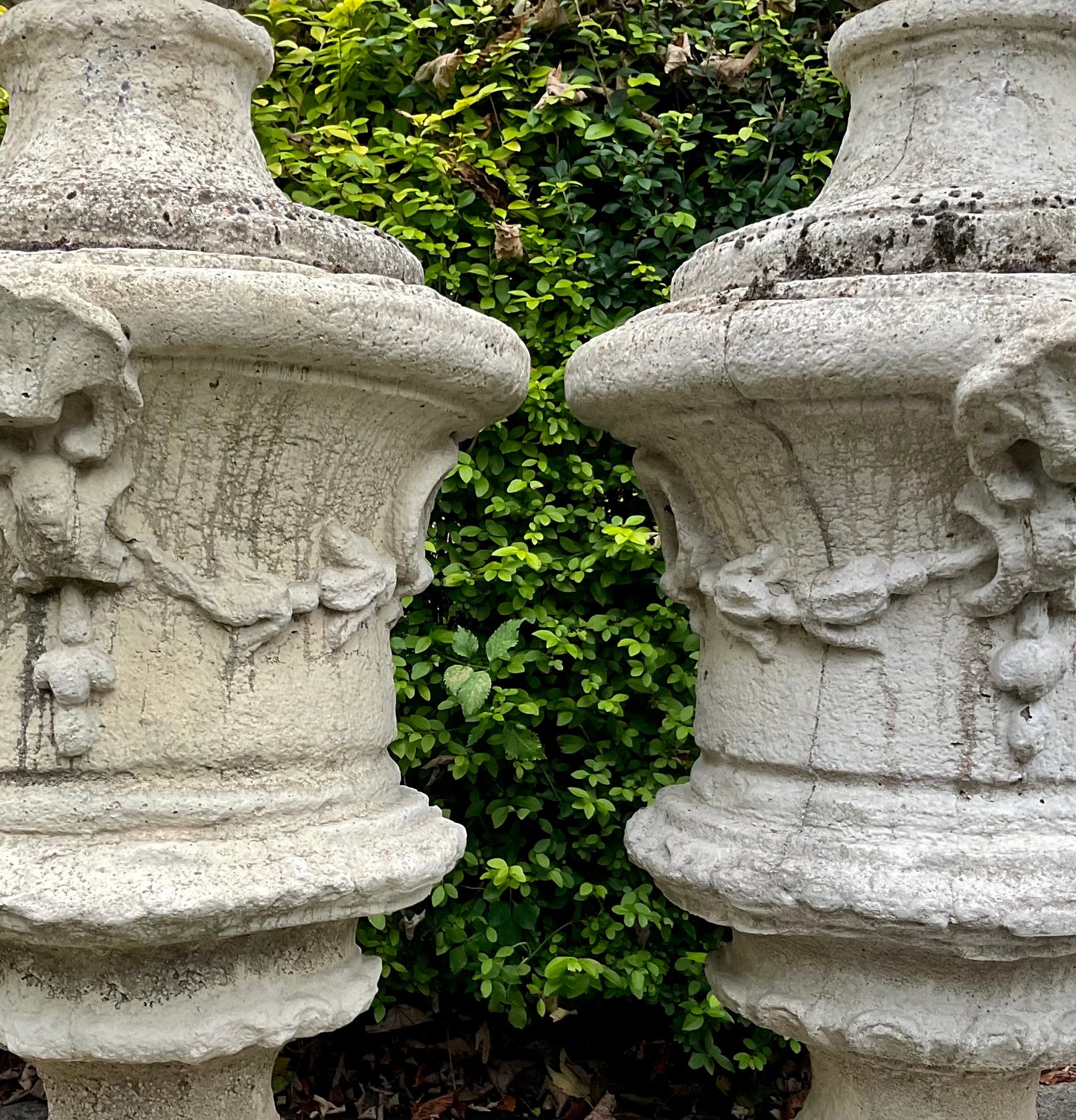 Huge Pair of 'Pots à Feu' (Fire Urns)