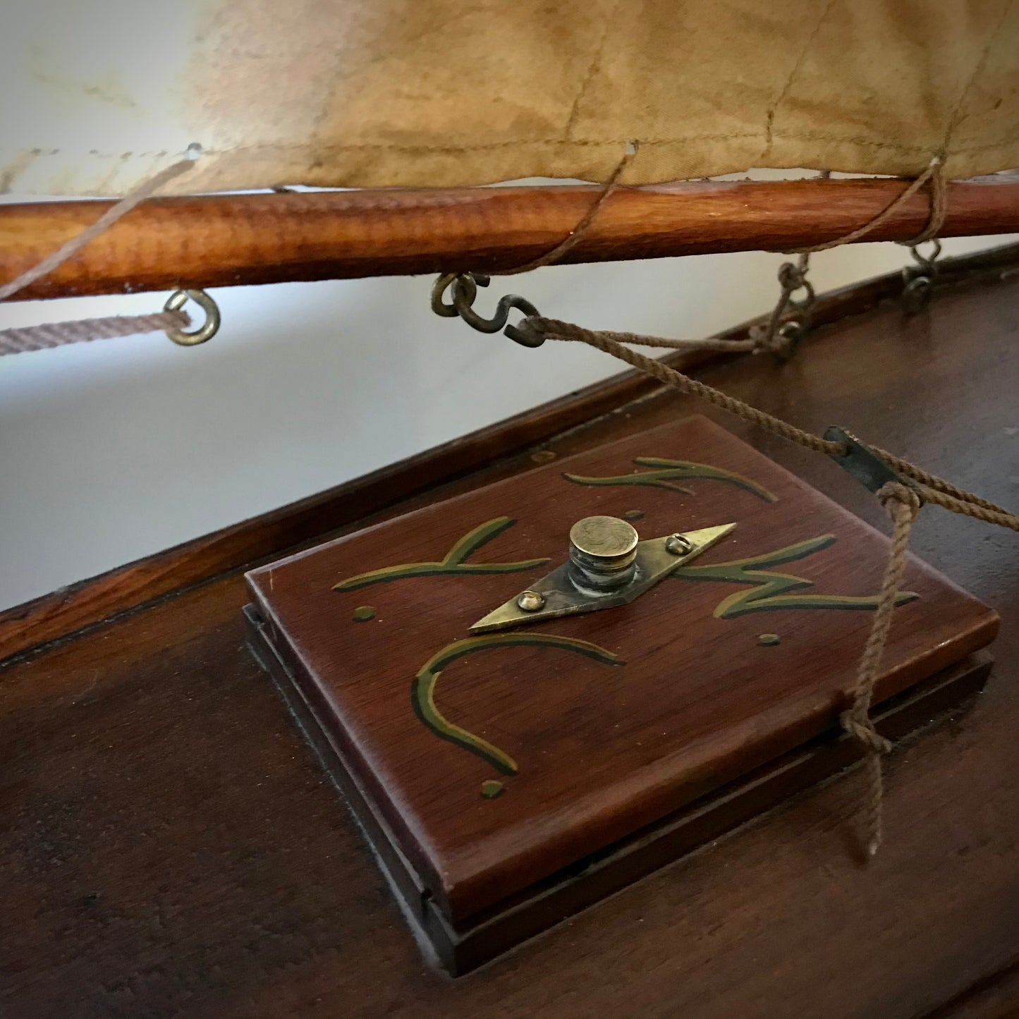 Gaffer Rig Pond Yacht “F.W.Y.C” c.1910