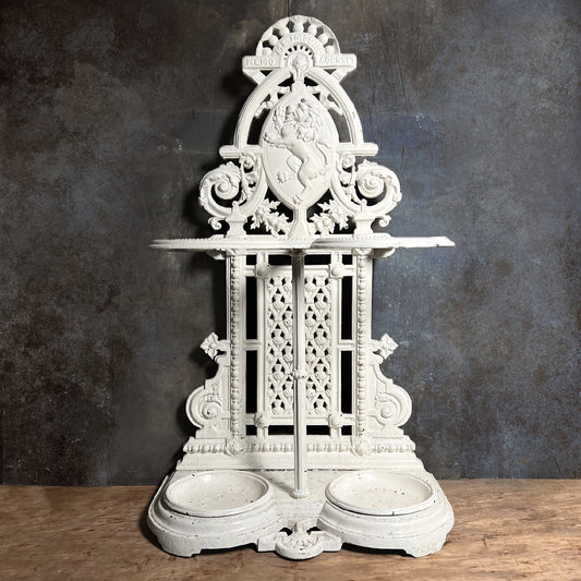 Large Scottish Country House Cast Iron Stick Stand c.1880