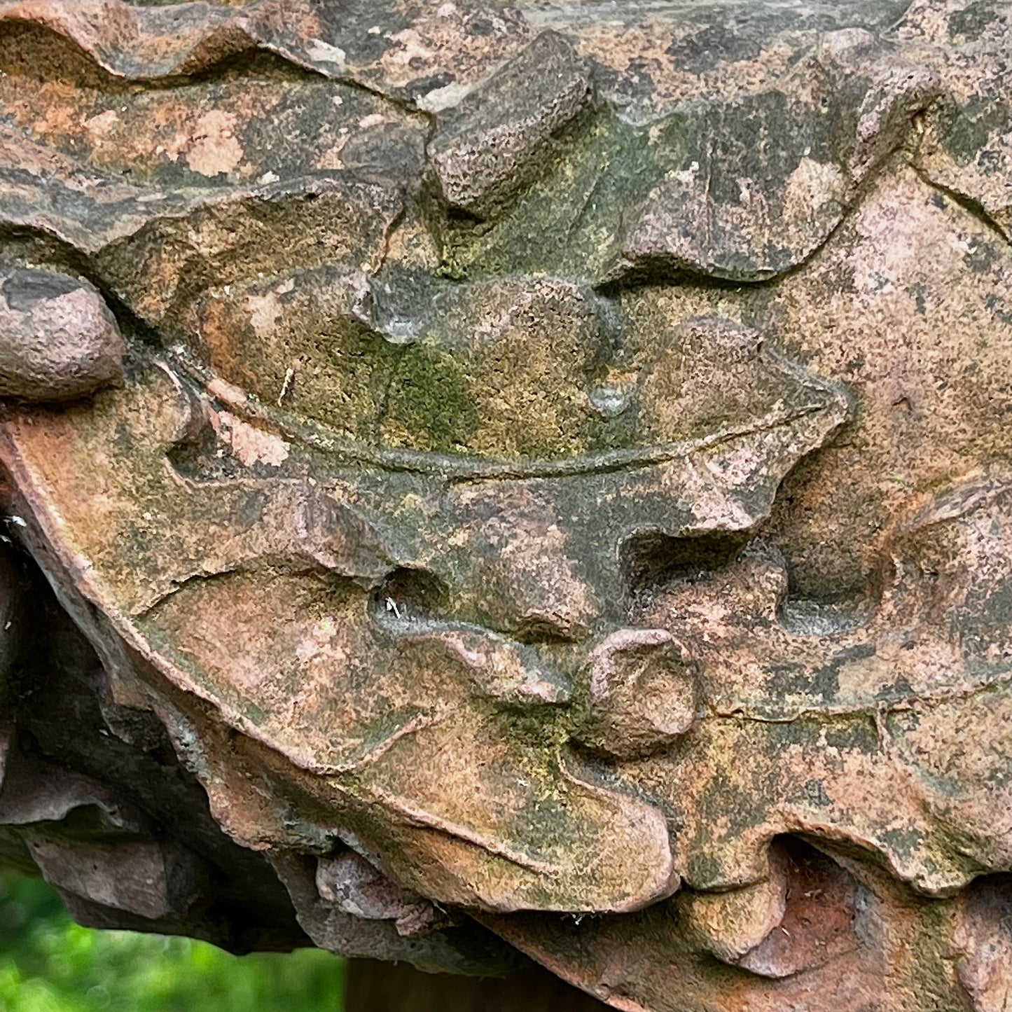 An Italian Neoclassical Style Terracotta Centrepiece Urn with Plinth