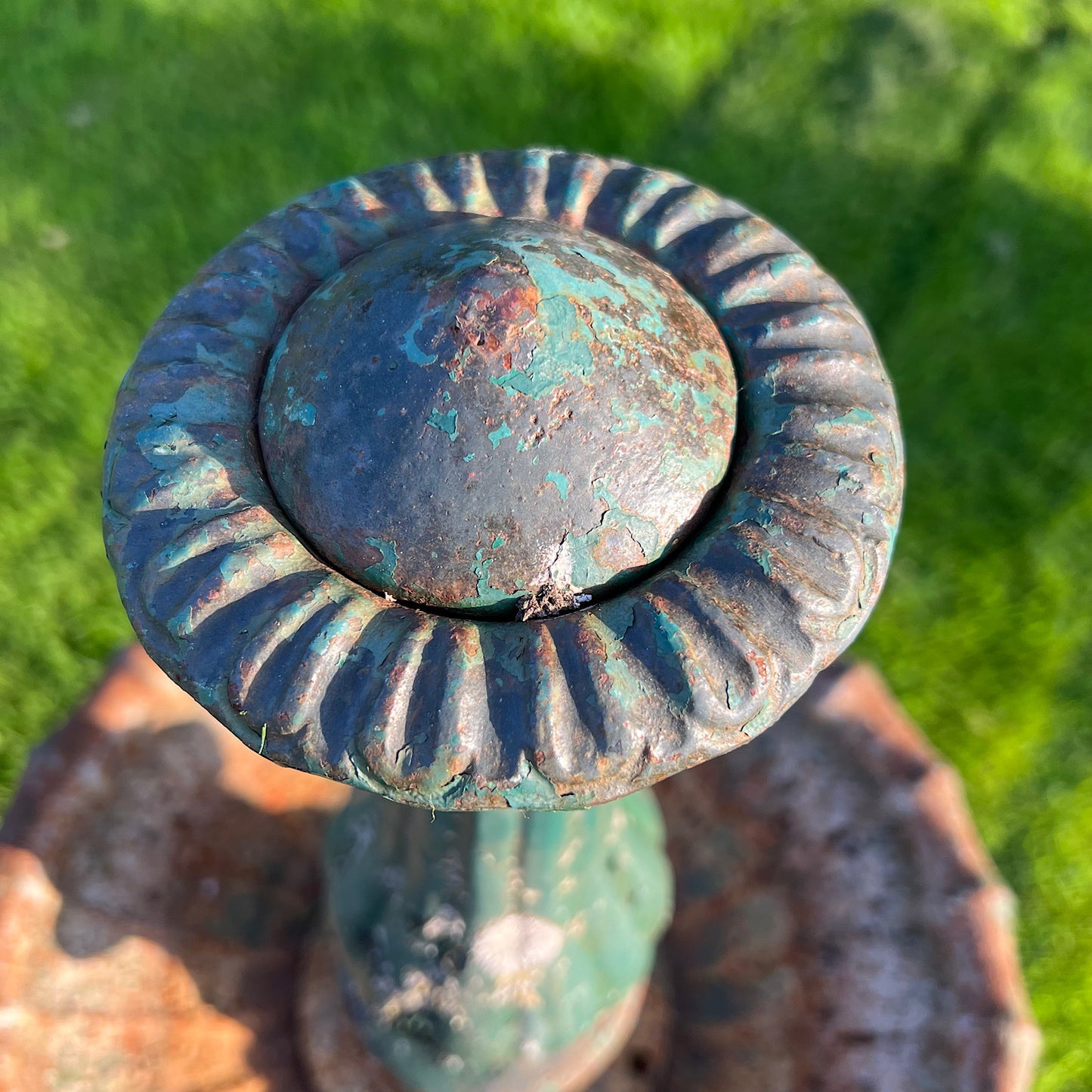 Two-Tiered French Cast Iron Fountain