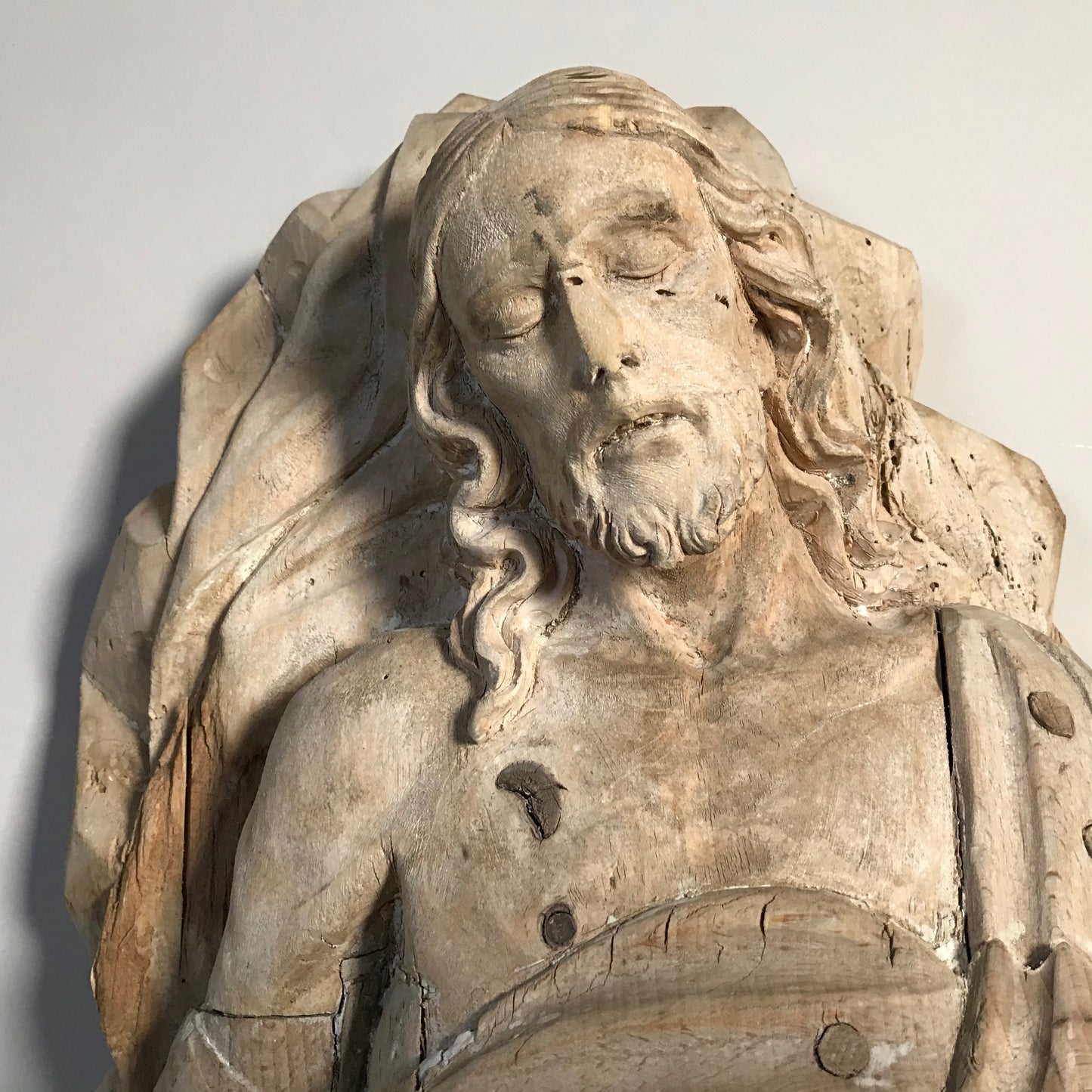 Carved depiction of Christ Supine on Marble Slab c.1740