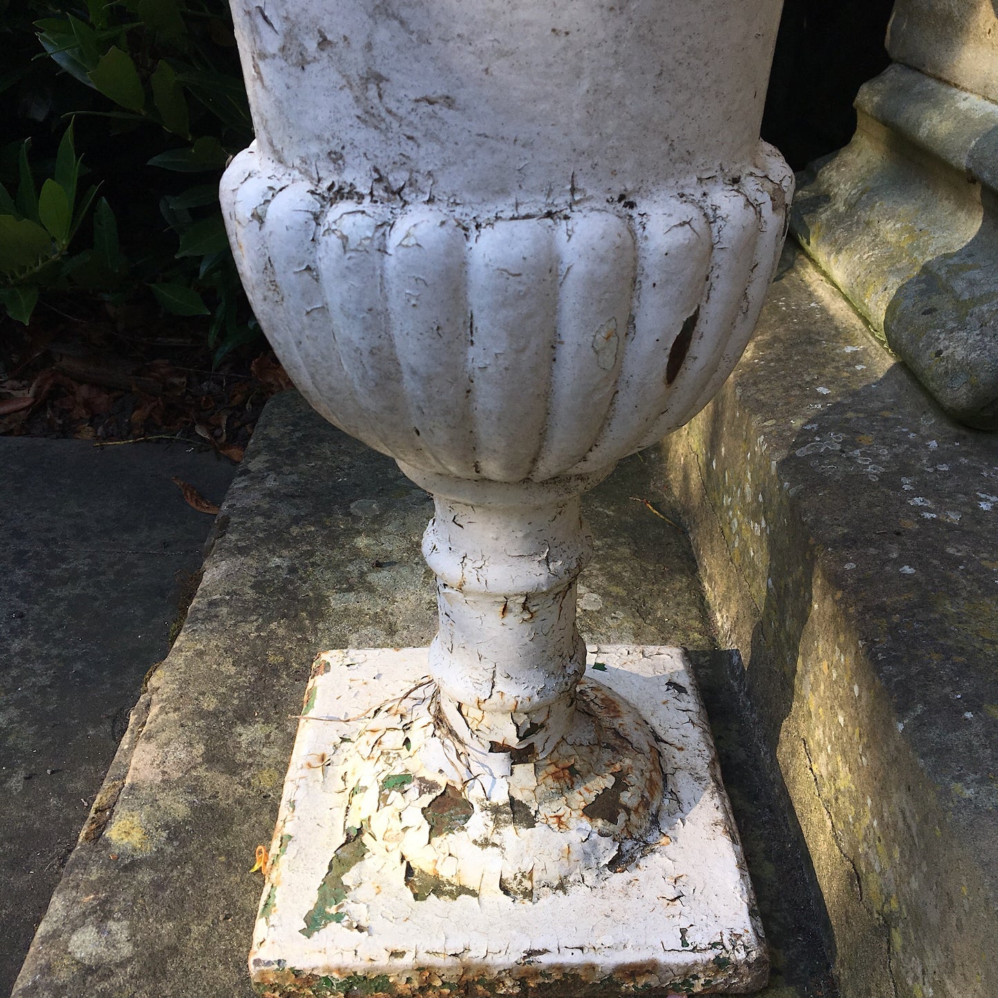 Tall Single Cast Garden Urn