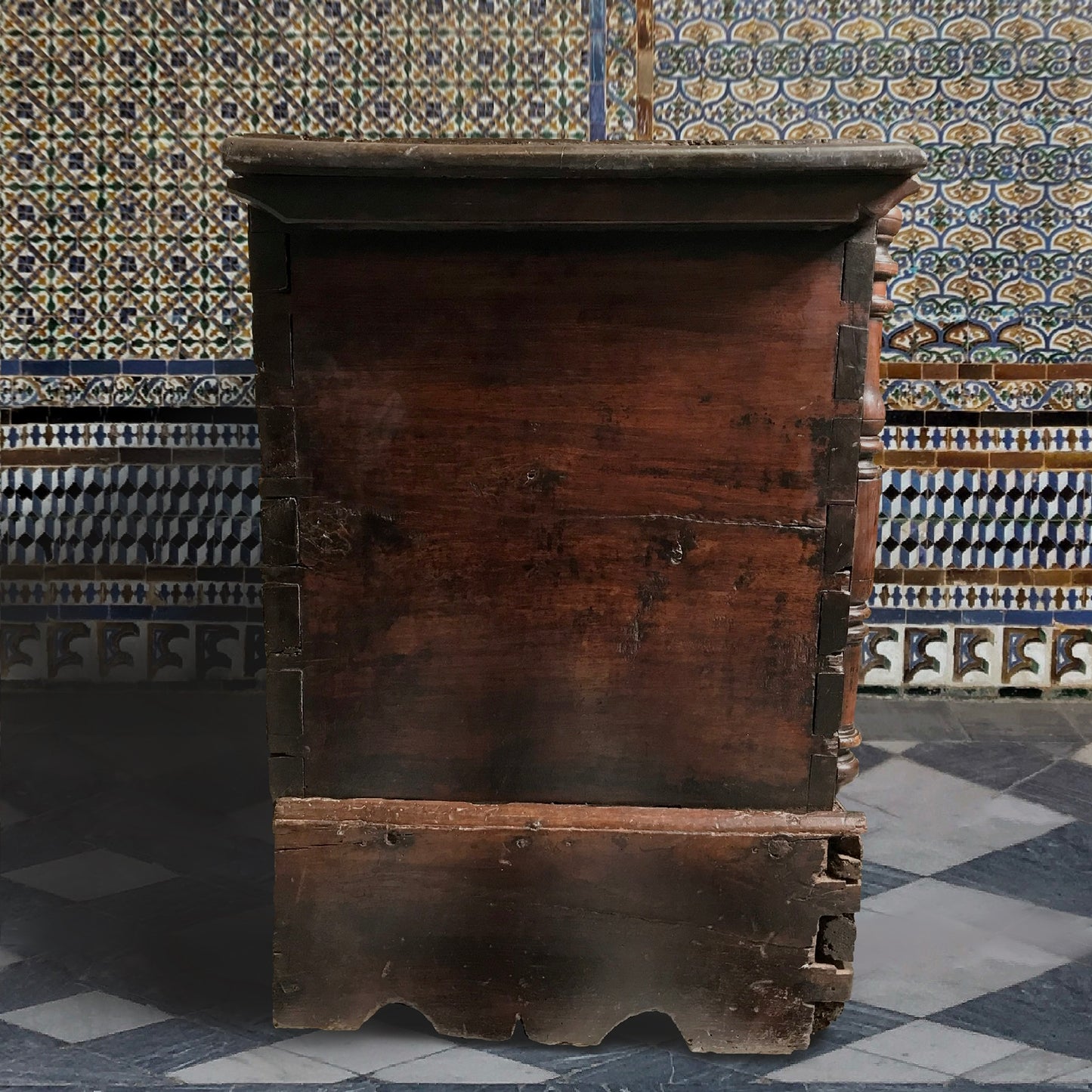 A Rare, Early European Coffer c.1550