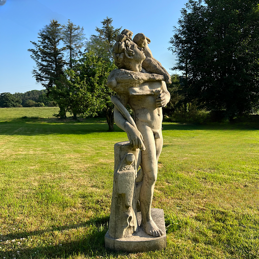 Faun with Kid, after the Roman Statue