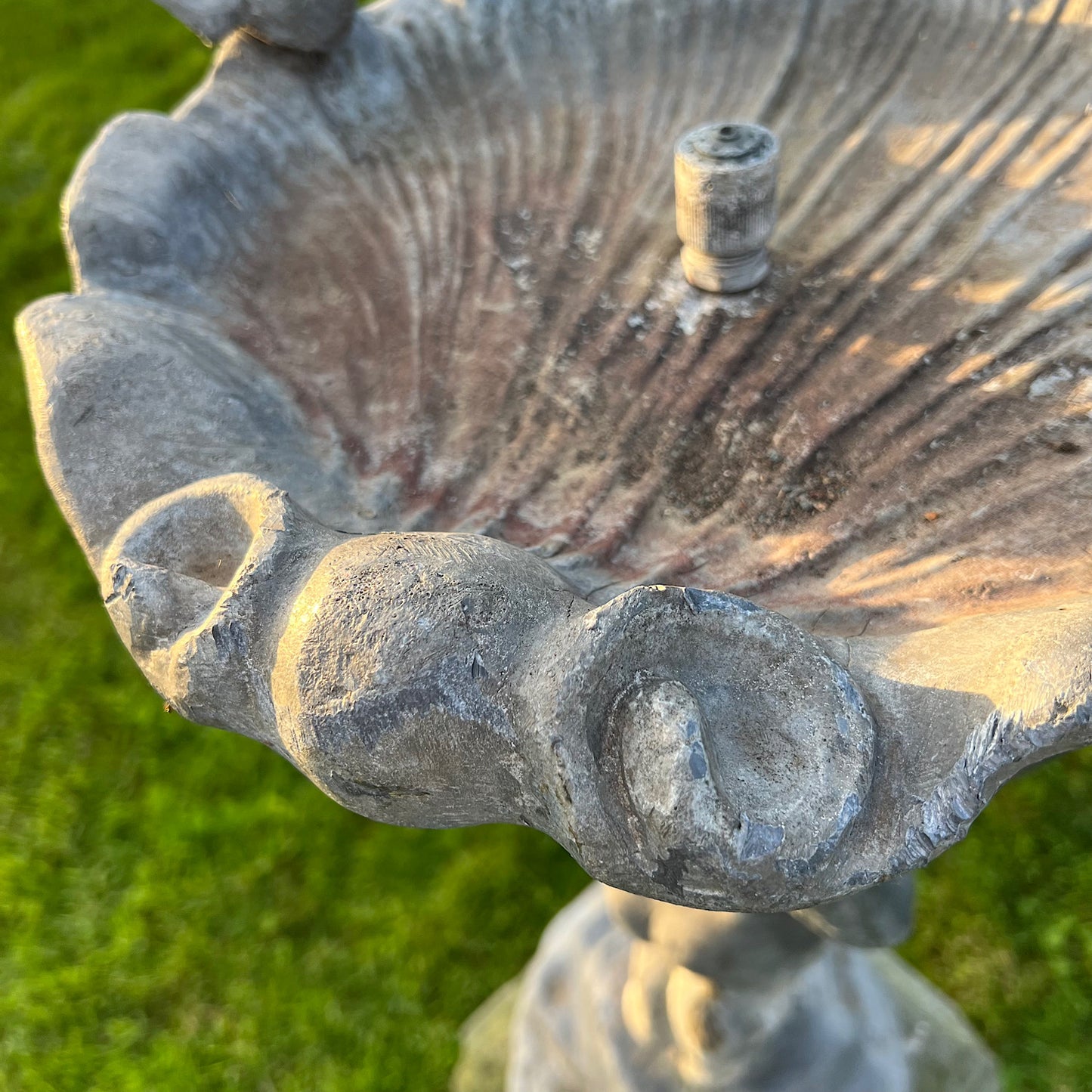 English Lead Cherub Fountain c.1890