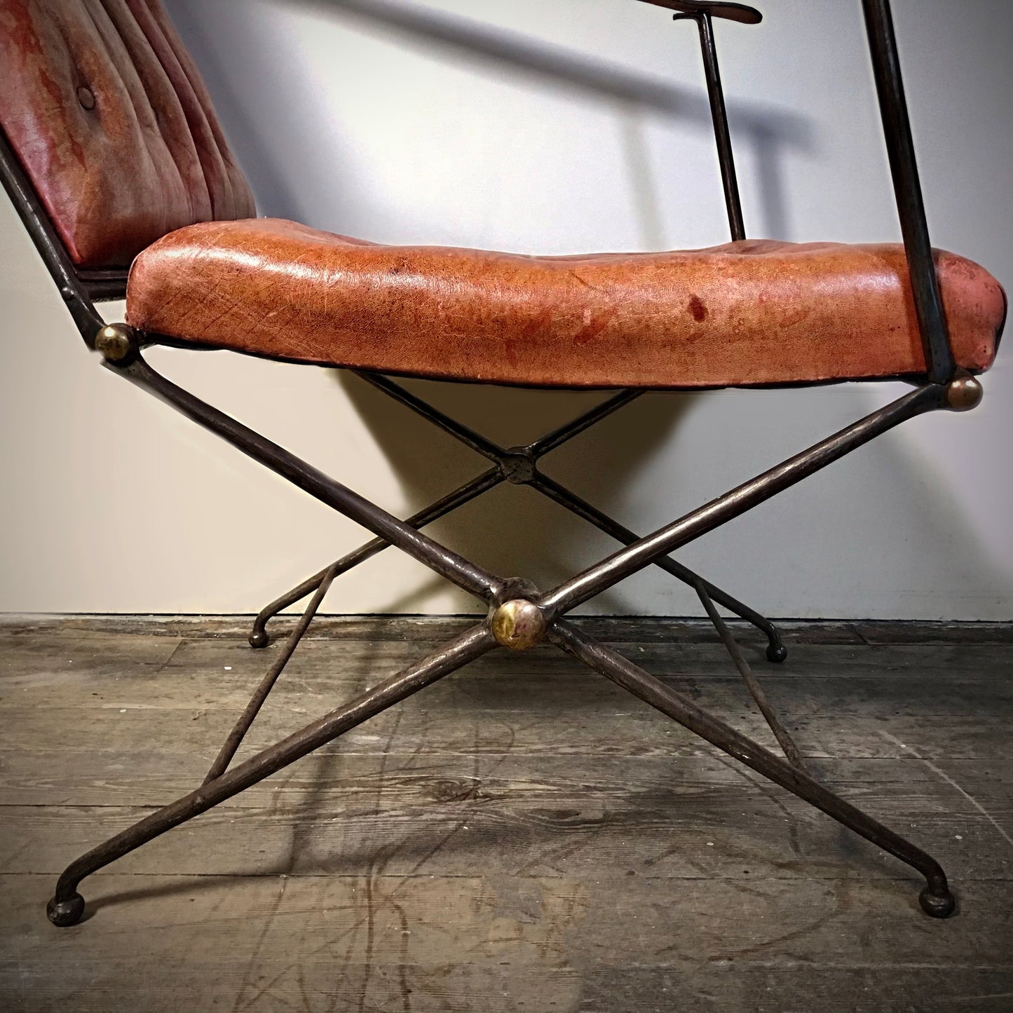 English Campaign Chair c.1920