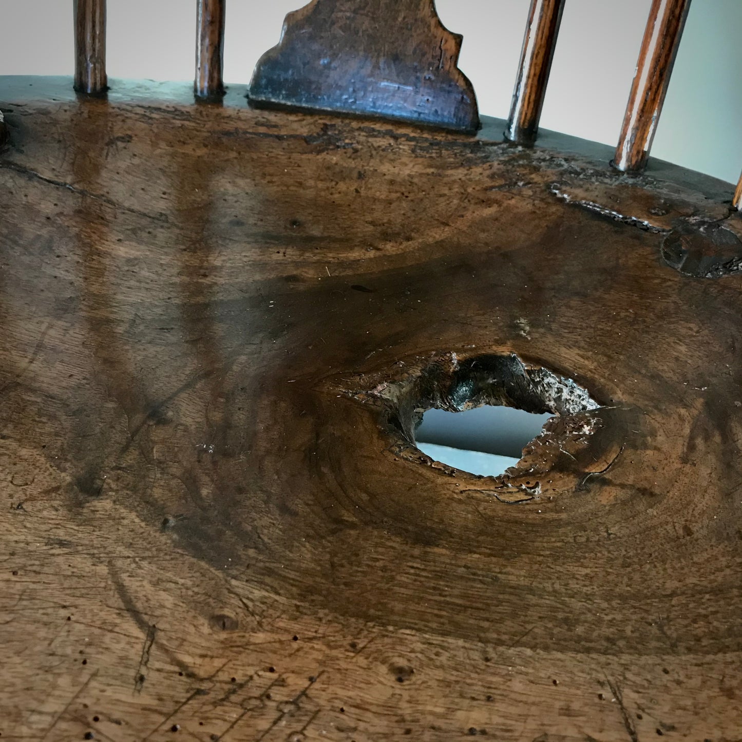 Rare Welsh Comb Back Windsor Armchair c.1780