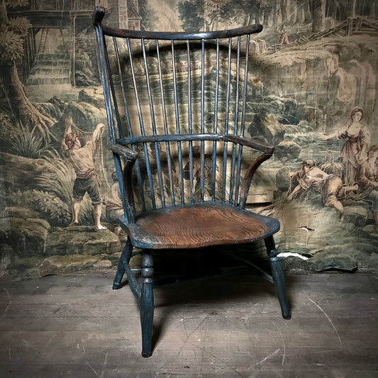 Leicestershire Comb-Back Windsor Armchair c.1780–1800