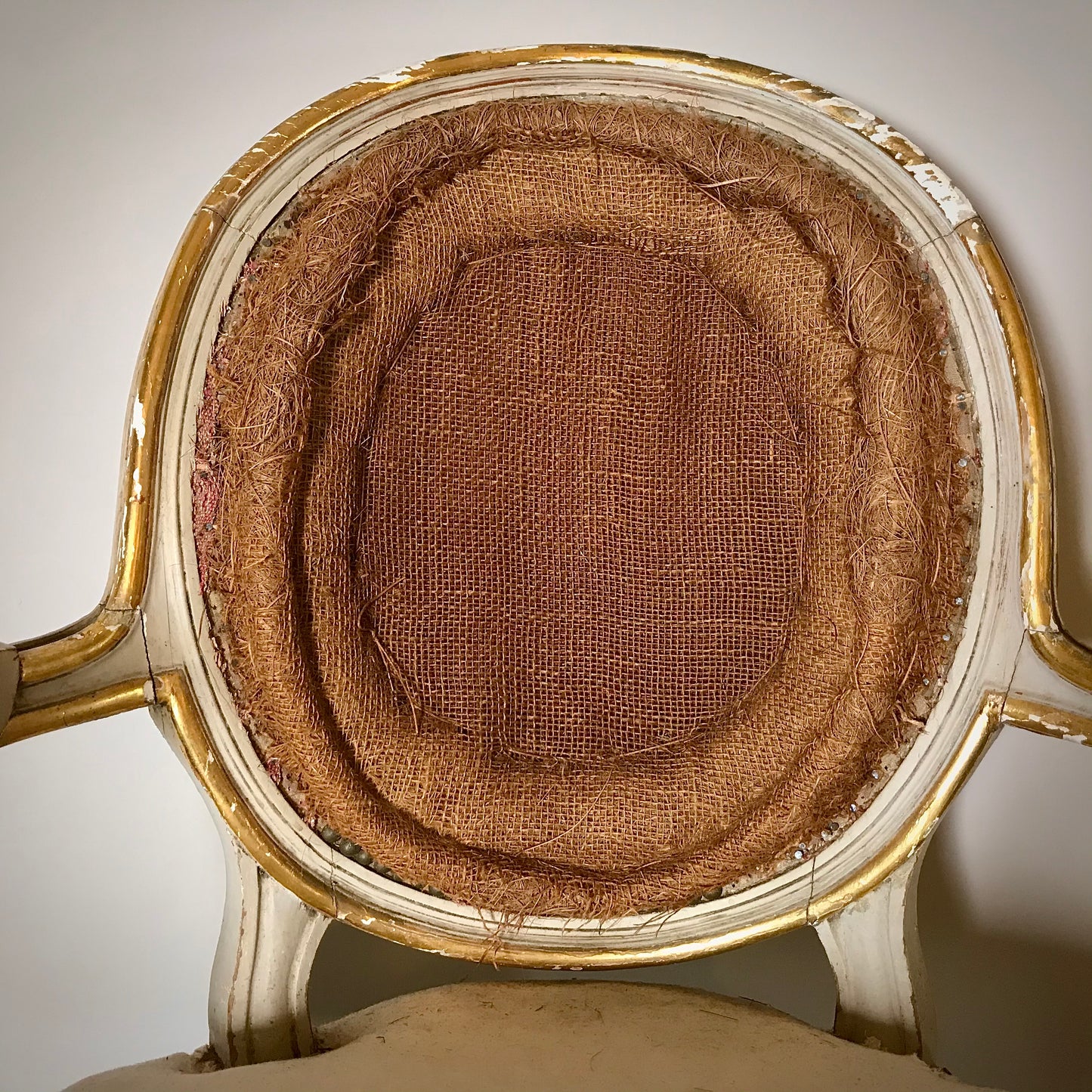 Pair of Louis XVI Fauteuil French Chairs