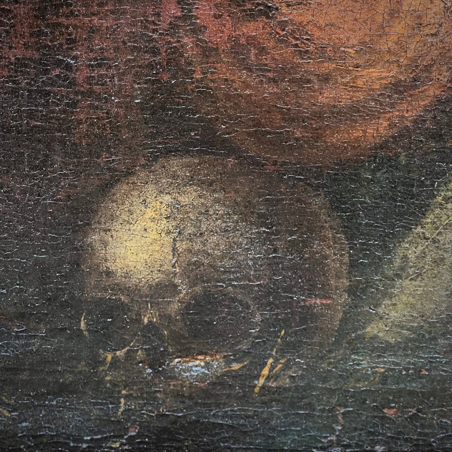 ‘The Crucifixion’ Old Master Oil on Canvas Late 17th/Early 18th Century