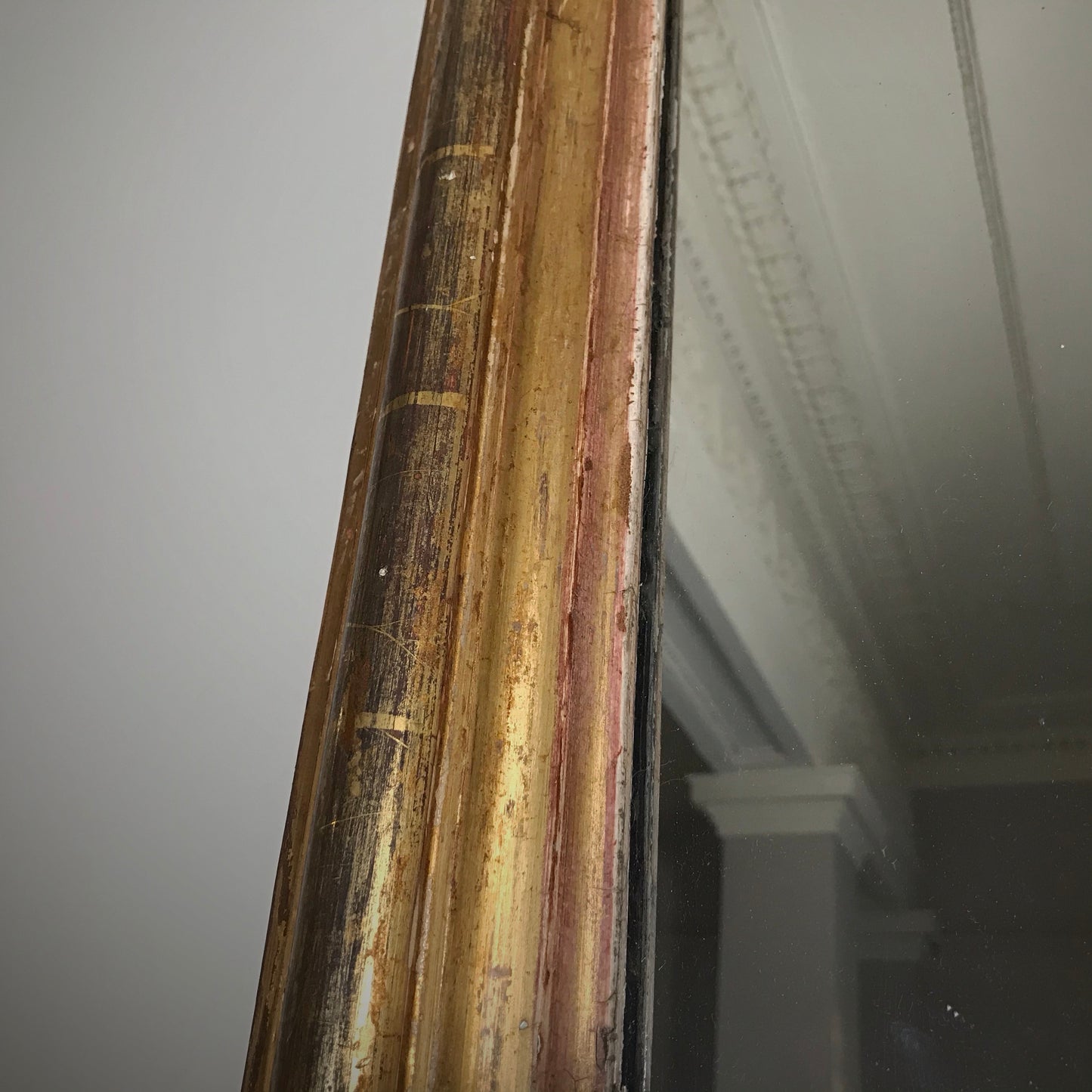 Huge-scale 10ft Saville Row Gilded Tailors’ Mirror c.1880