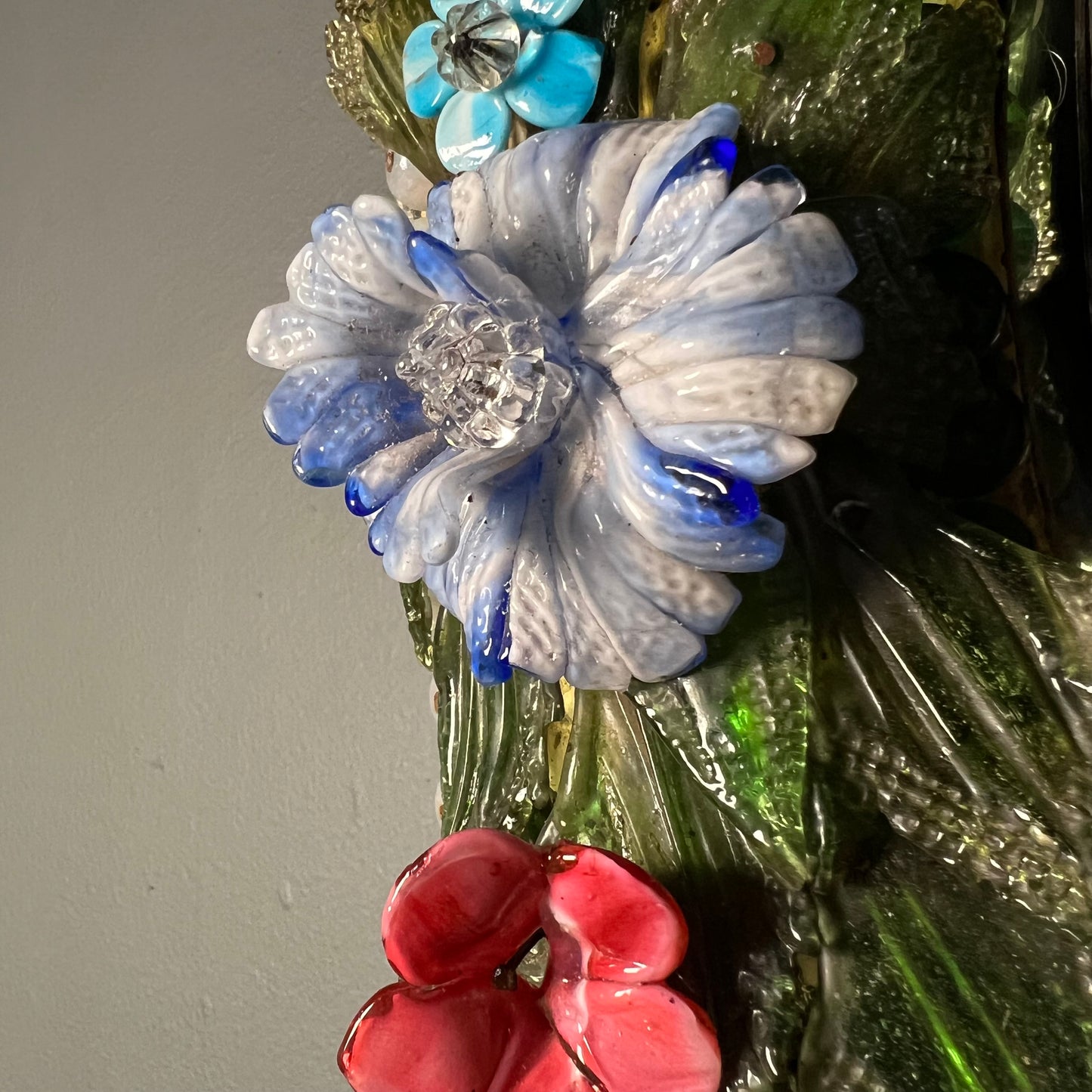 Italian Venetian “Primavera” Murano Mirror c.1860
