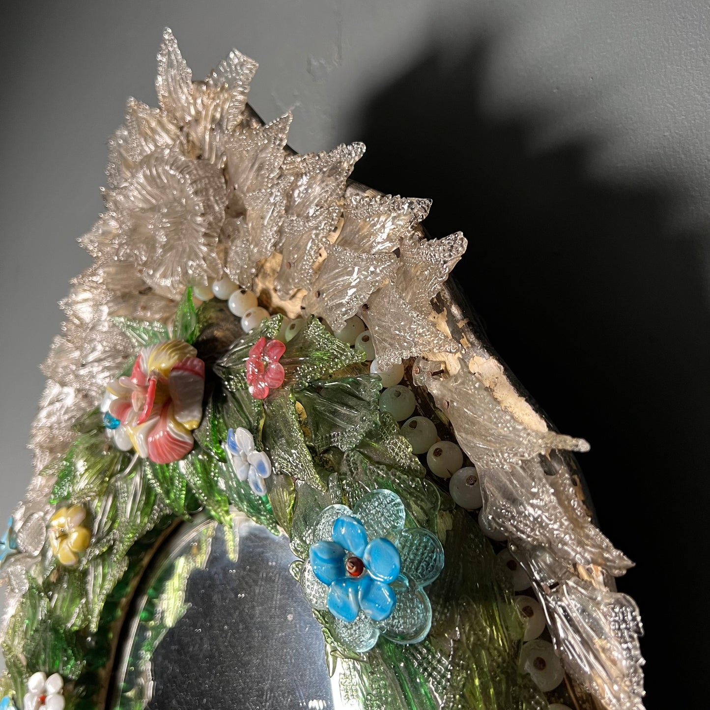 Italian Venetian “Primavera” Murano Mirror c.1860
