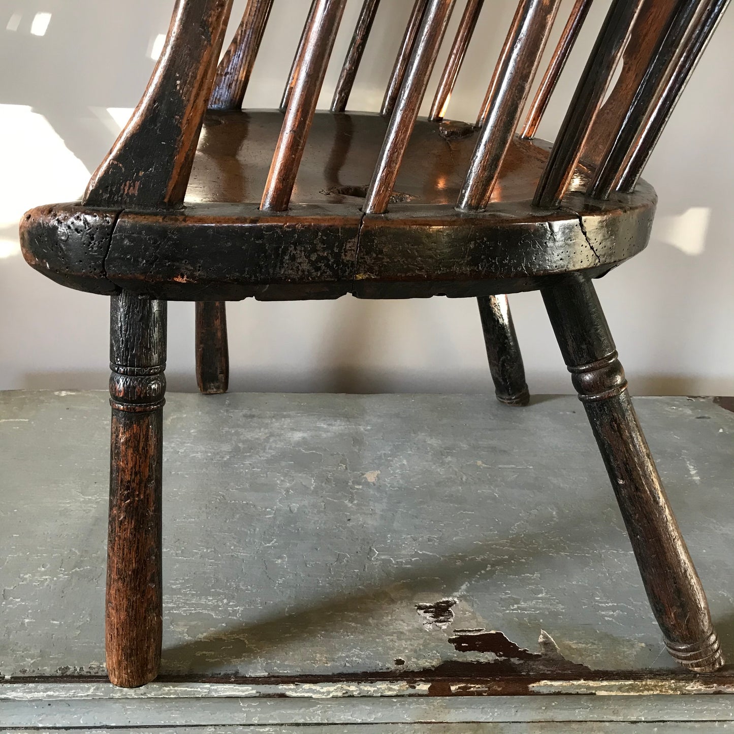Rare Welsh Comb Back Windsor Armchair c.1780
