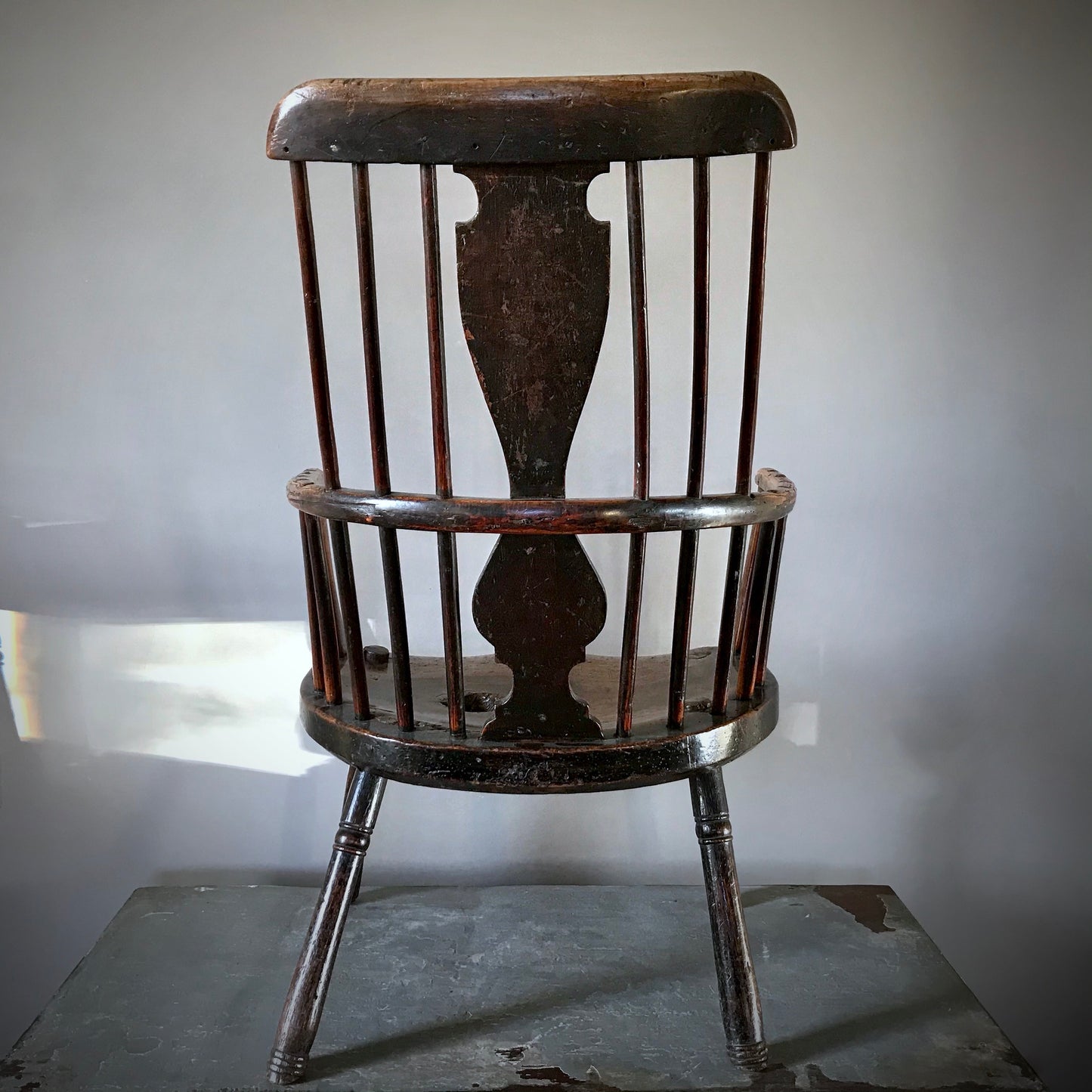 Rare Welsh Comb Back Windsor Armchair c.1780
