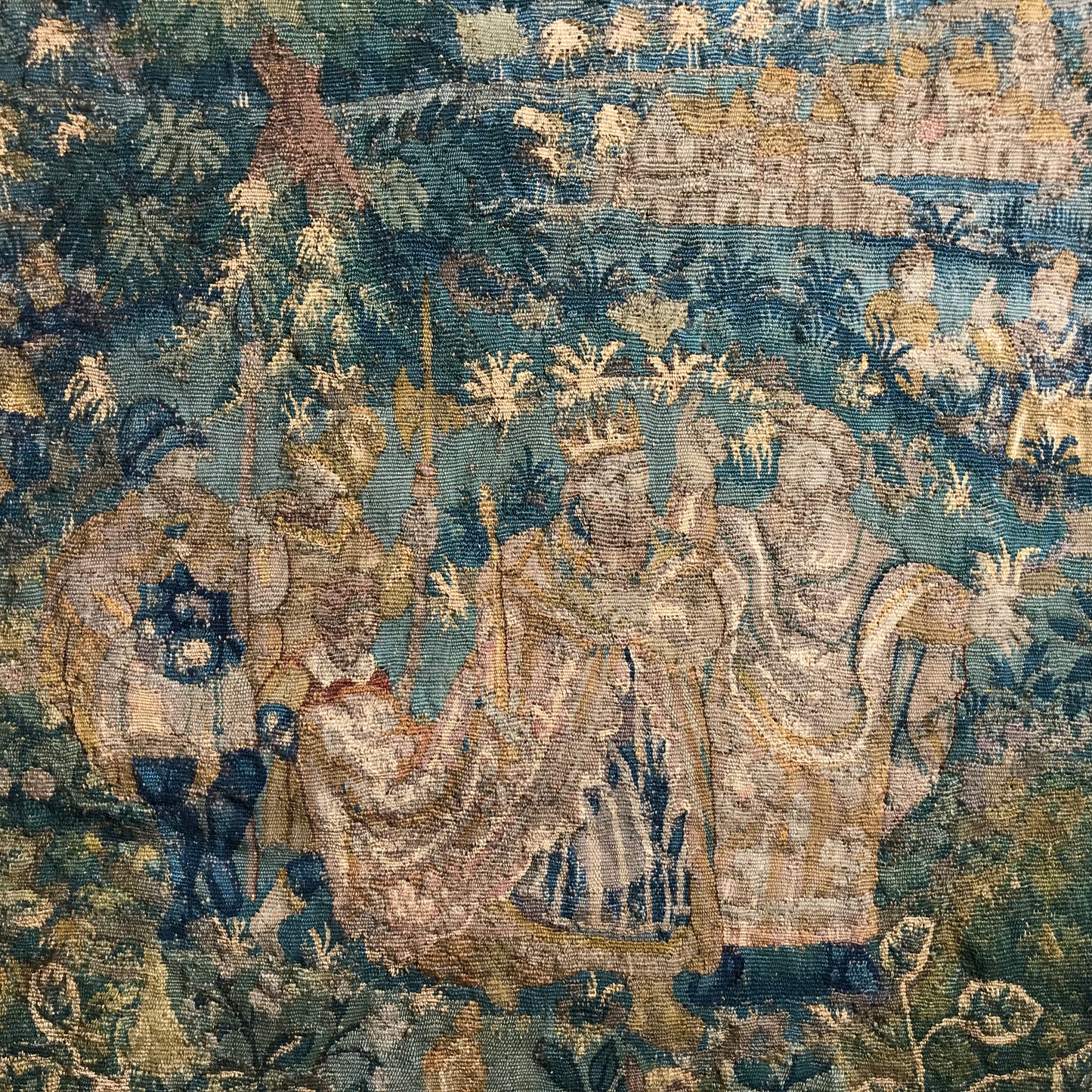 The Royal Garden Gathering Tapestry c.1620