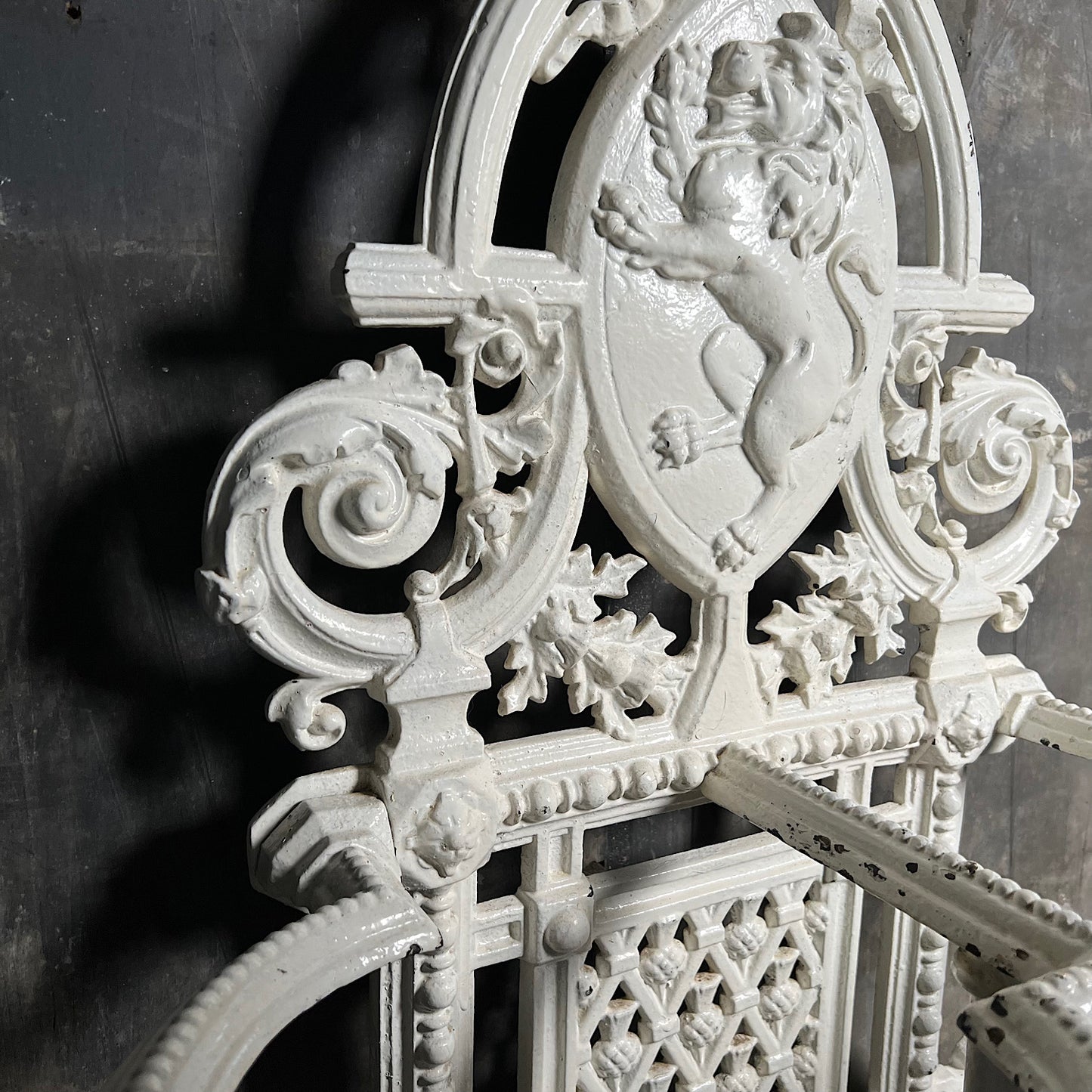 Large Scottish Country House Cast Iron Stick Stand c.1880