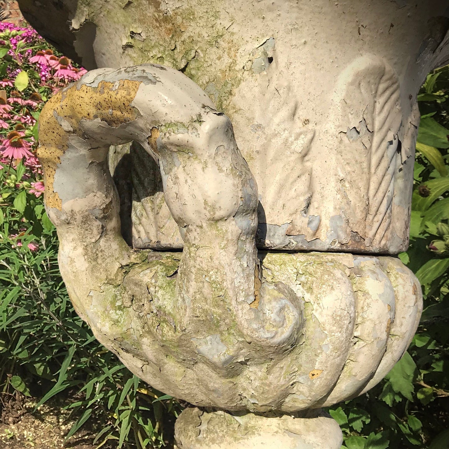 Italian Salt-Glazed Terracotta Urn c.1920