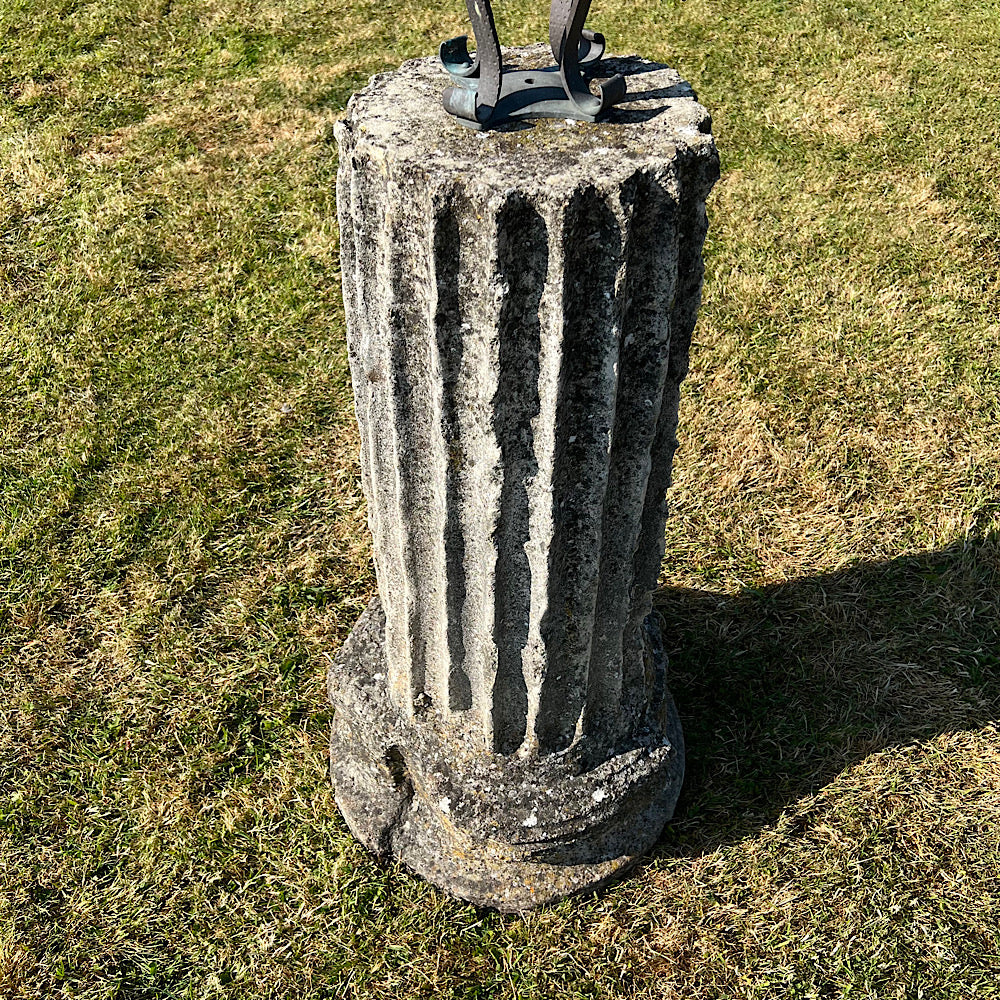 Armillary Sphere Sundial on Roman Column
