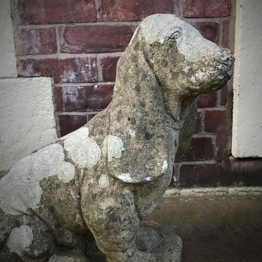 Basset Hound Statue c.1930