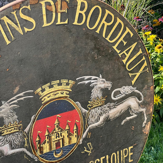 French “Vendange” Wine Tasting Table c.1880