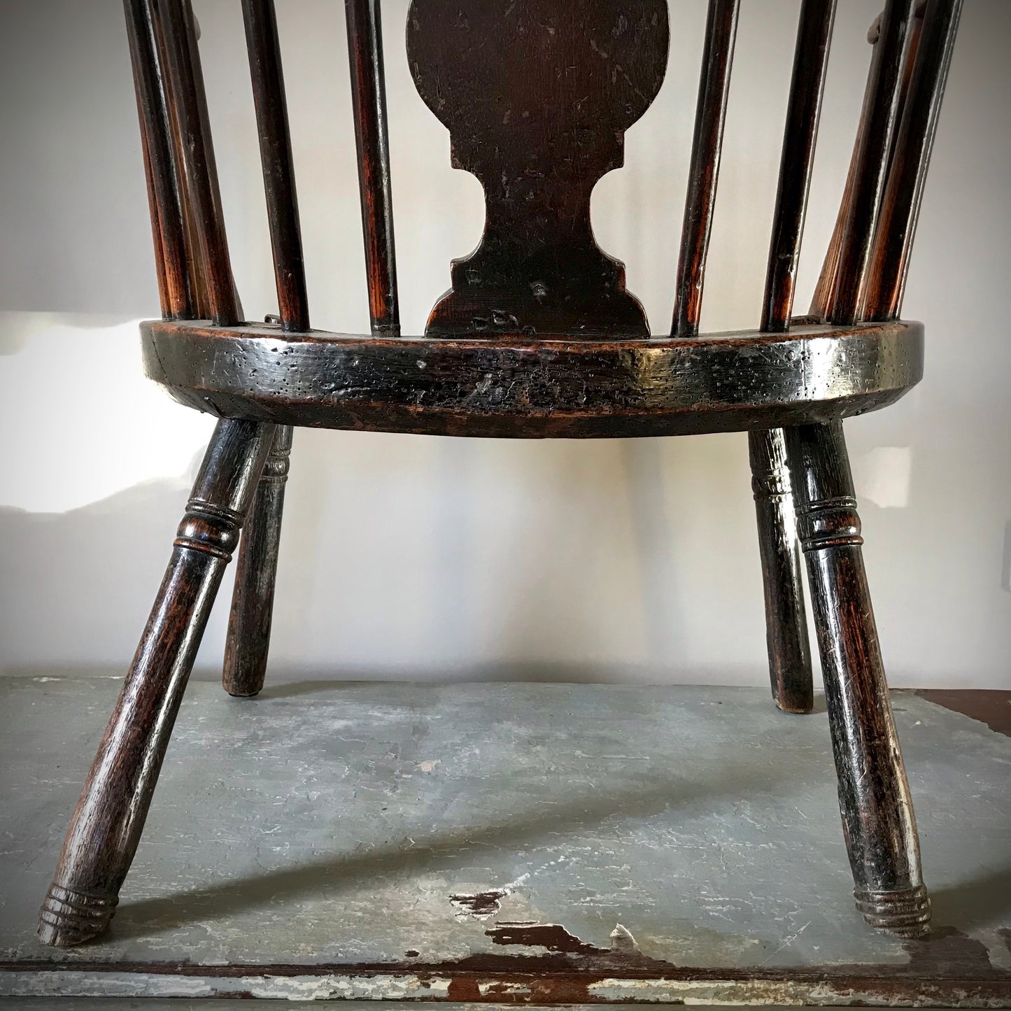 Rare Welsh Comb Back Windsor Armchair c.1780