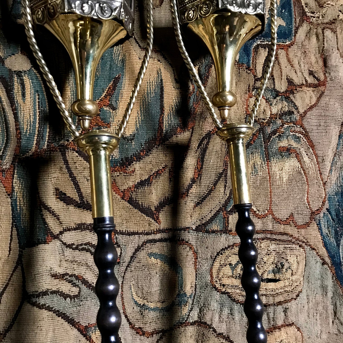 Neo-Gothic Processional Candle Lanterns c.1840-1860