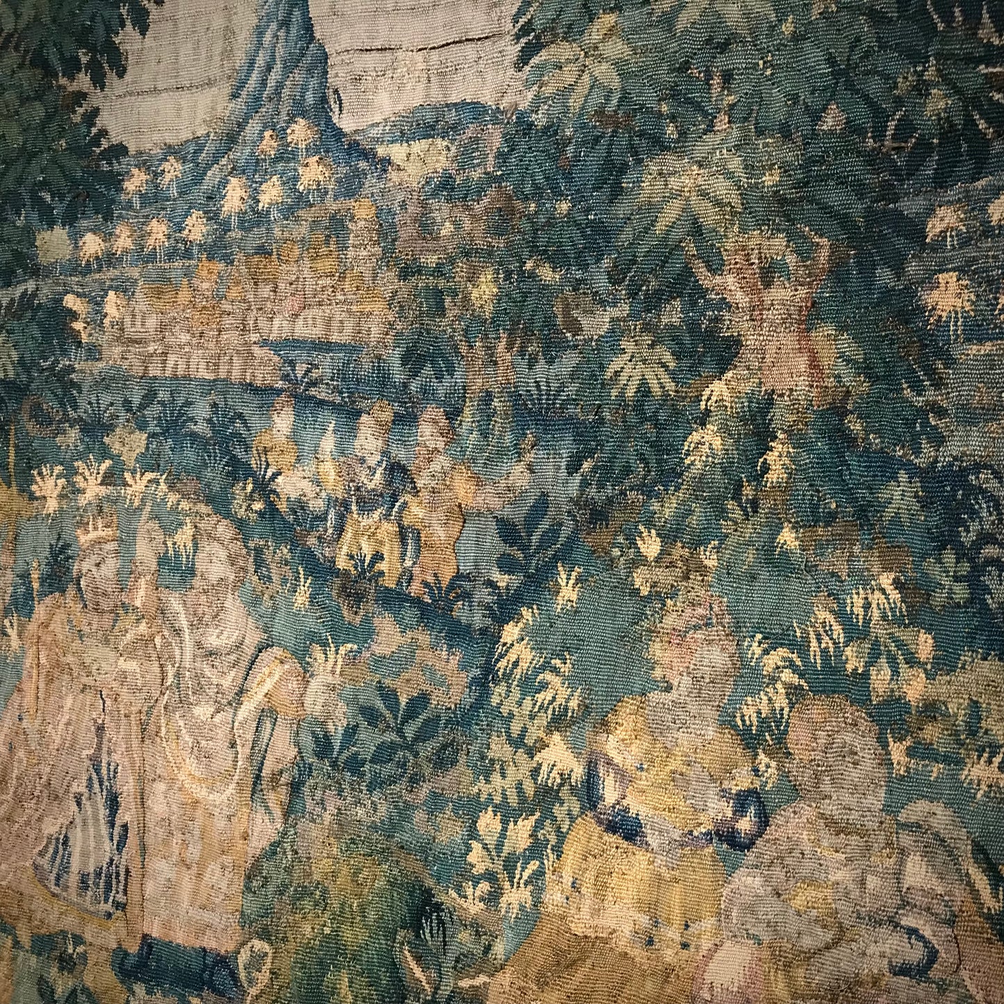 The Royal Garden Gathering Tapestry c.1620