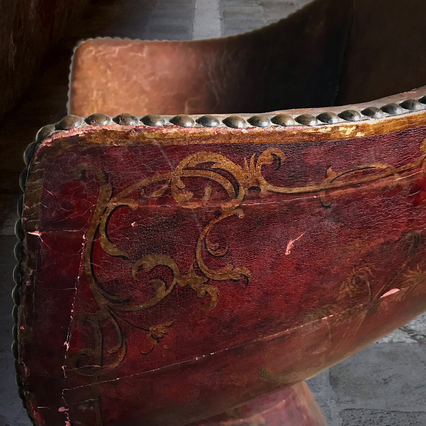 Rare Venetian Gondola Chair c.1740