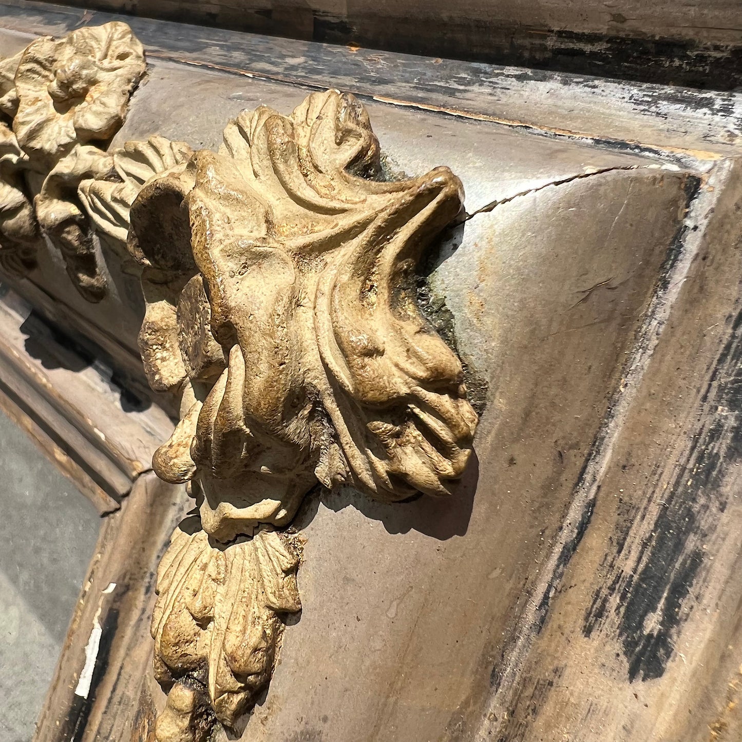 A Pair of Silver Gilt Floral Venetian Mirrors c.1750