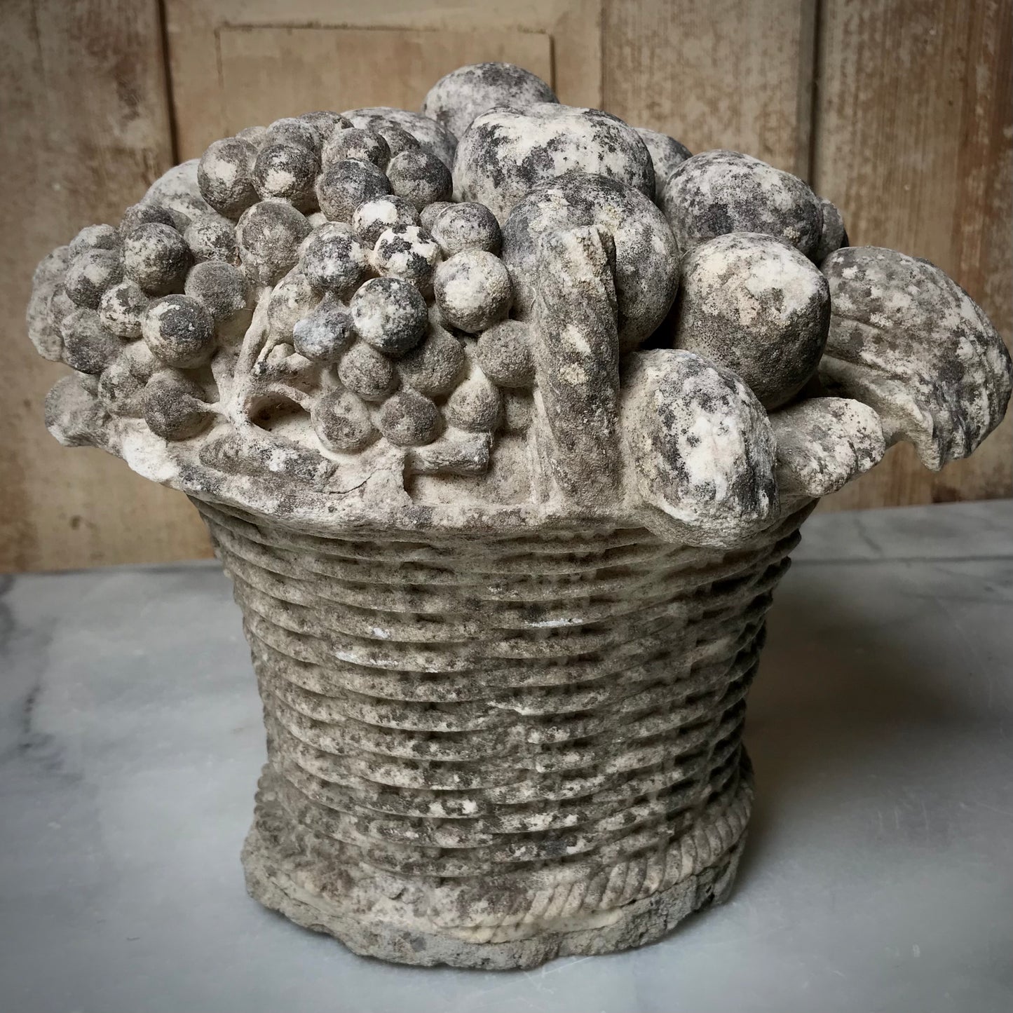 Marble Basket of Fruits c.1750