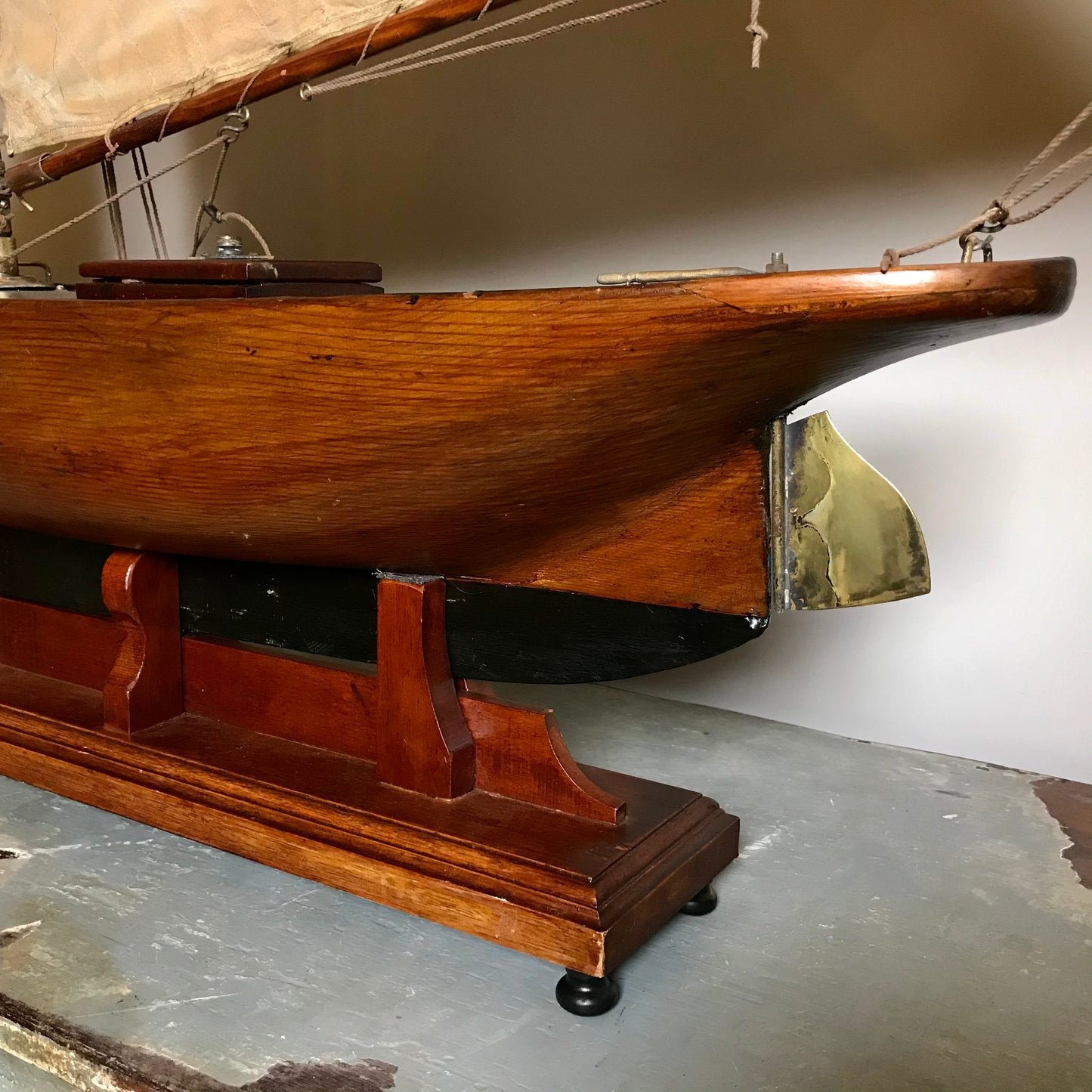 Gaffer Rig Pond Yacht “F.W.Y.C” c.1910