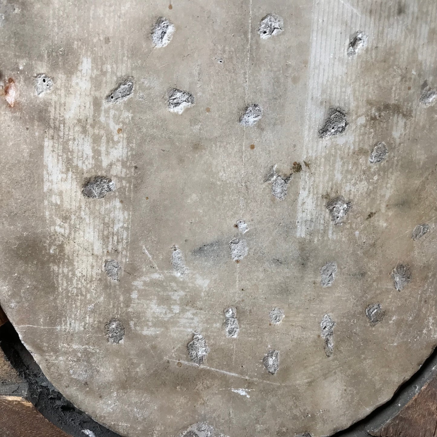 Roman School Marble Virgin Mary Roundel c.1700